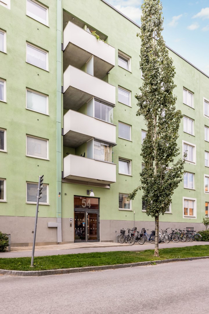 Bostadsbild från Portalgatan 54, Kommande i Kapellgärdet, Uppsala