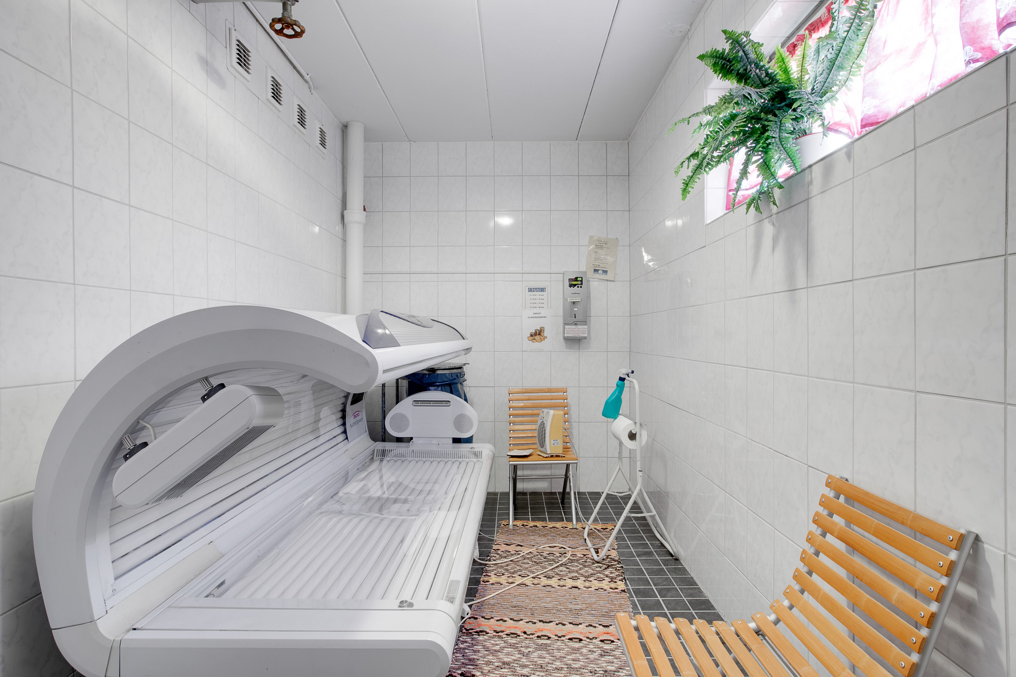 Föreningens gemensamma gym/bastu/solarium