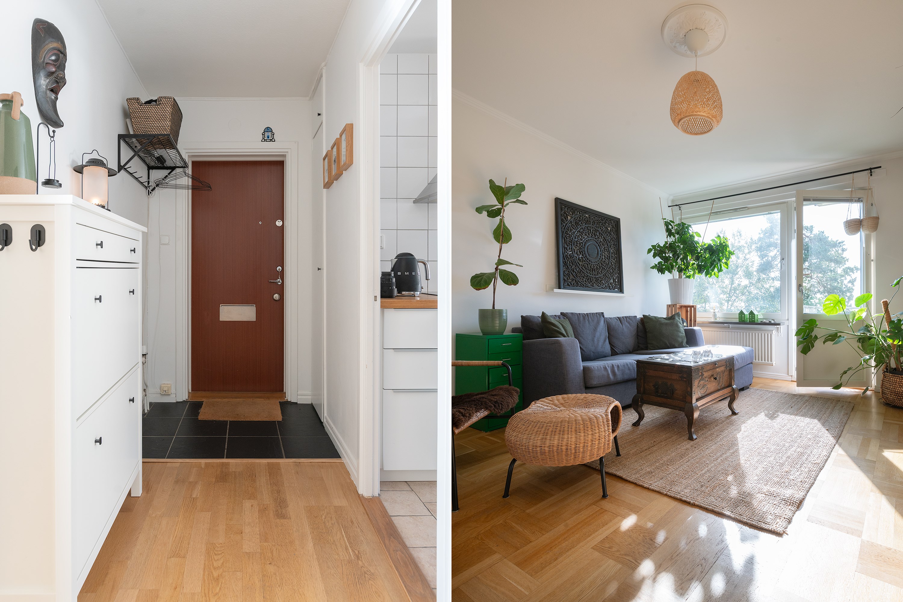 Bostadsbild från Tullingebergsvägen 2B, Kommande i G:a Tullingeberg, Botkyrka