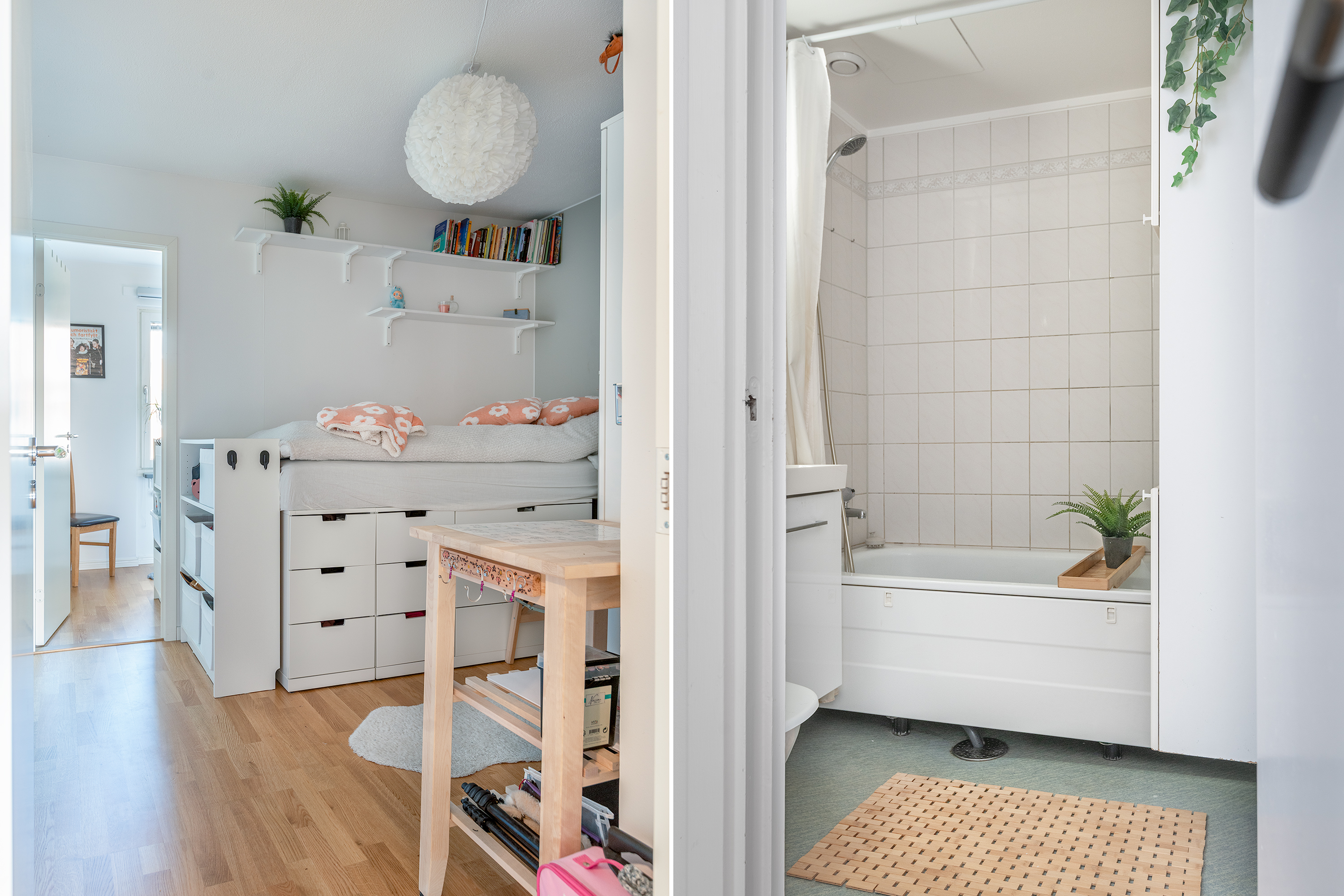 Bostadsbild från Tullingebergsvägen 2B, Kommande i G:a Tullingeberg, Botkyrka