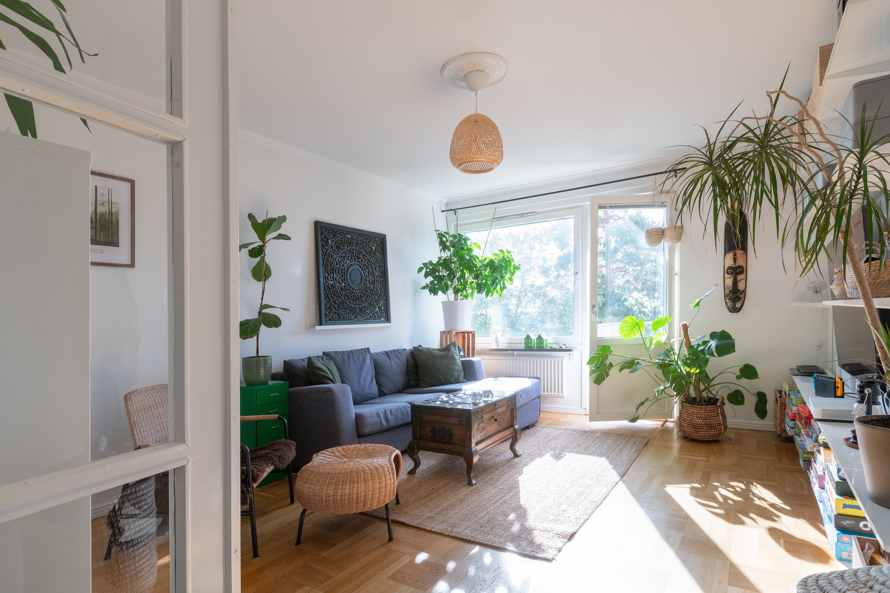 Bostadsbild från Tullingebergsvägen 2B, Kommande i G:a Tullingeberg, Botkyrka