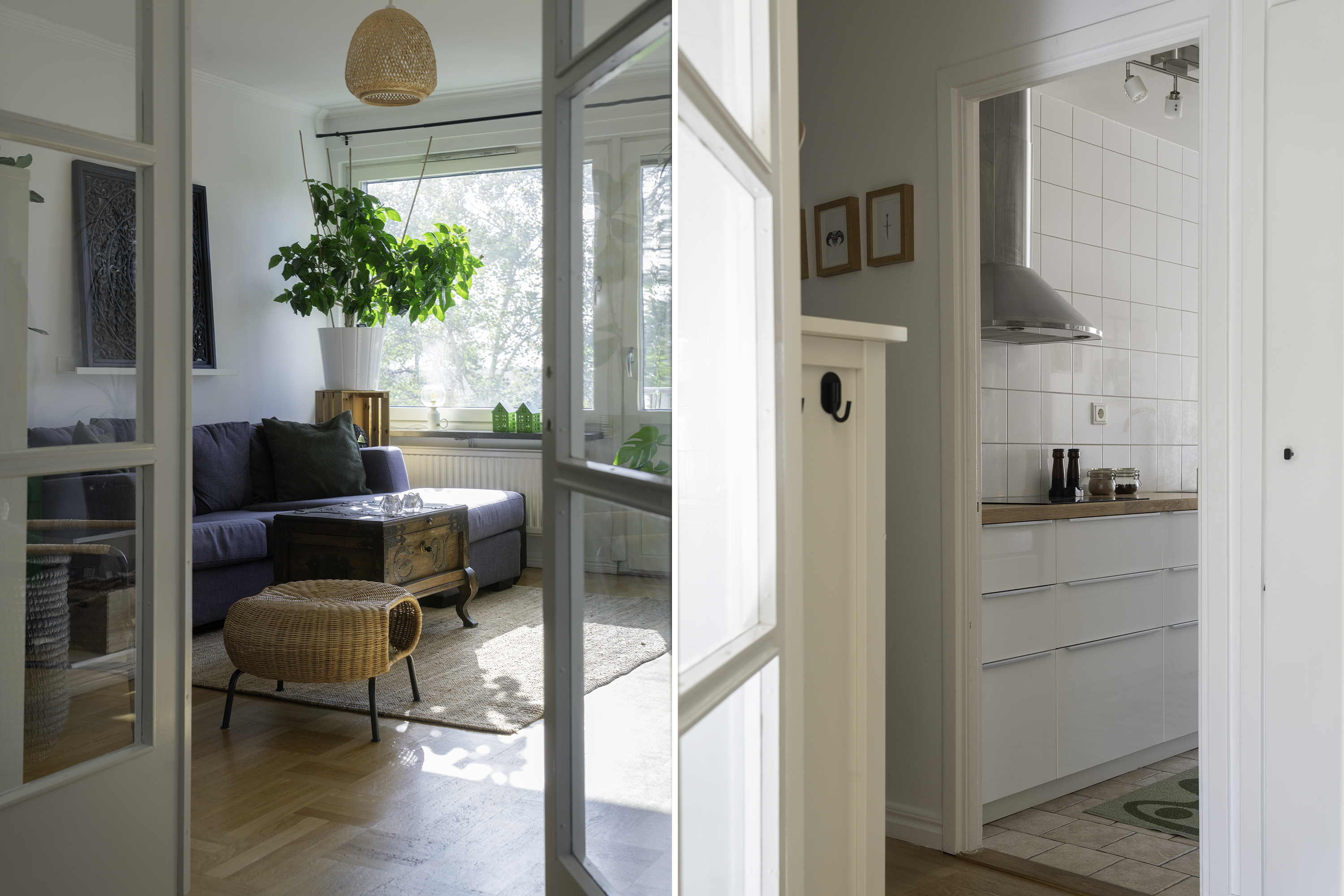 Bostadsbild från Tullingebergsvägen 2B, Kommande i G:a Tullingeberg, Botkyrka