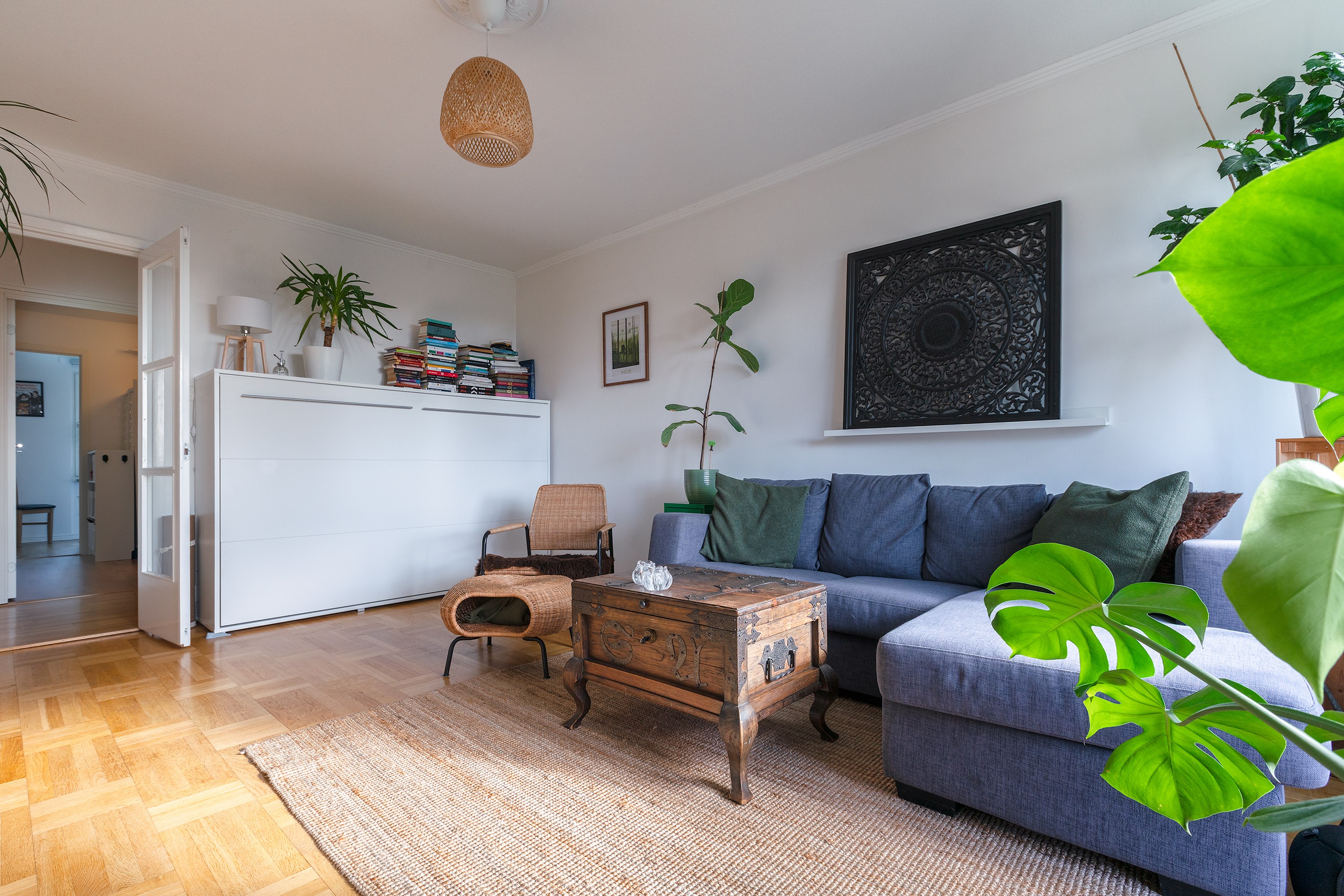 Bostadsbild från Tullingebergsvägen 2B, Kommande i G:a Tullingeberg, Botkyrka