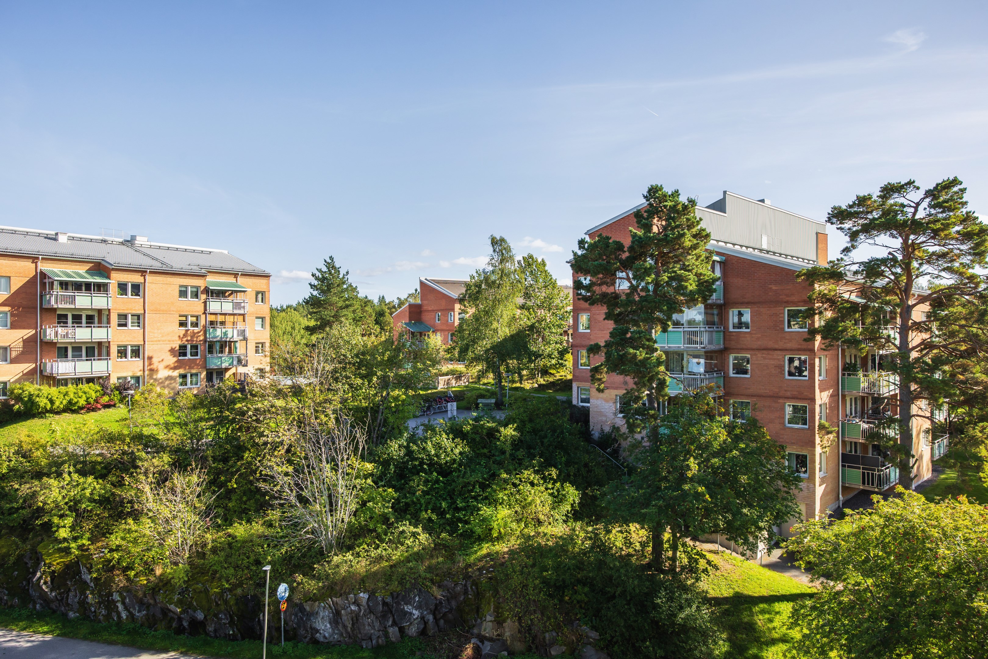 Bostadsbild från Skarpövägen 7, Kommande i Västra Orminge, Nacka