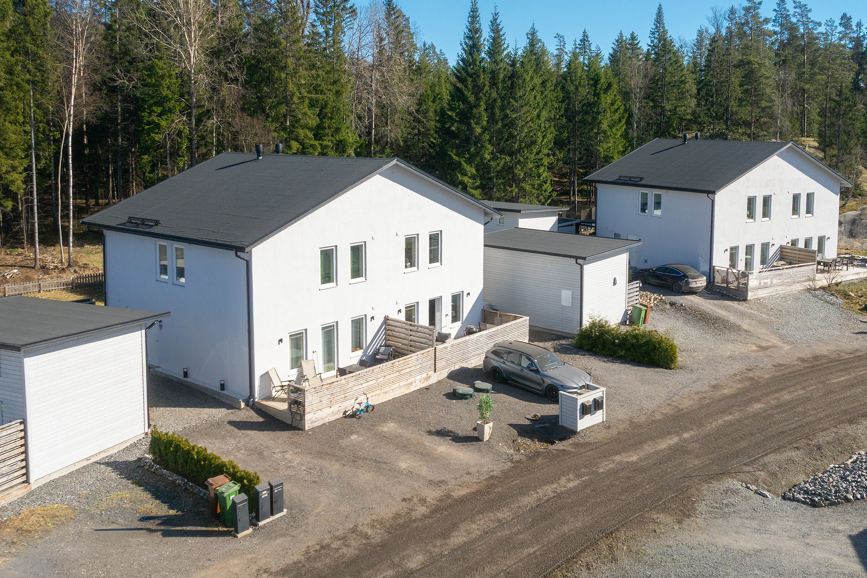 Bostadsbild från Runstens byväg 84, Kommande i Runsten, Haninge