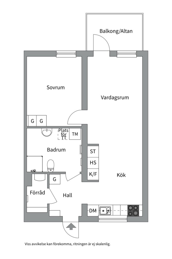 Bostadsbild från Rubingatan 24C, Till salu i Bäckby, Västerås