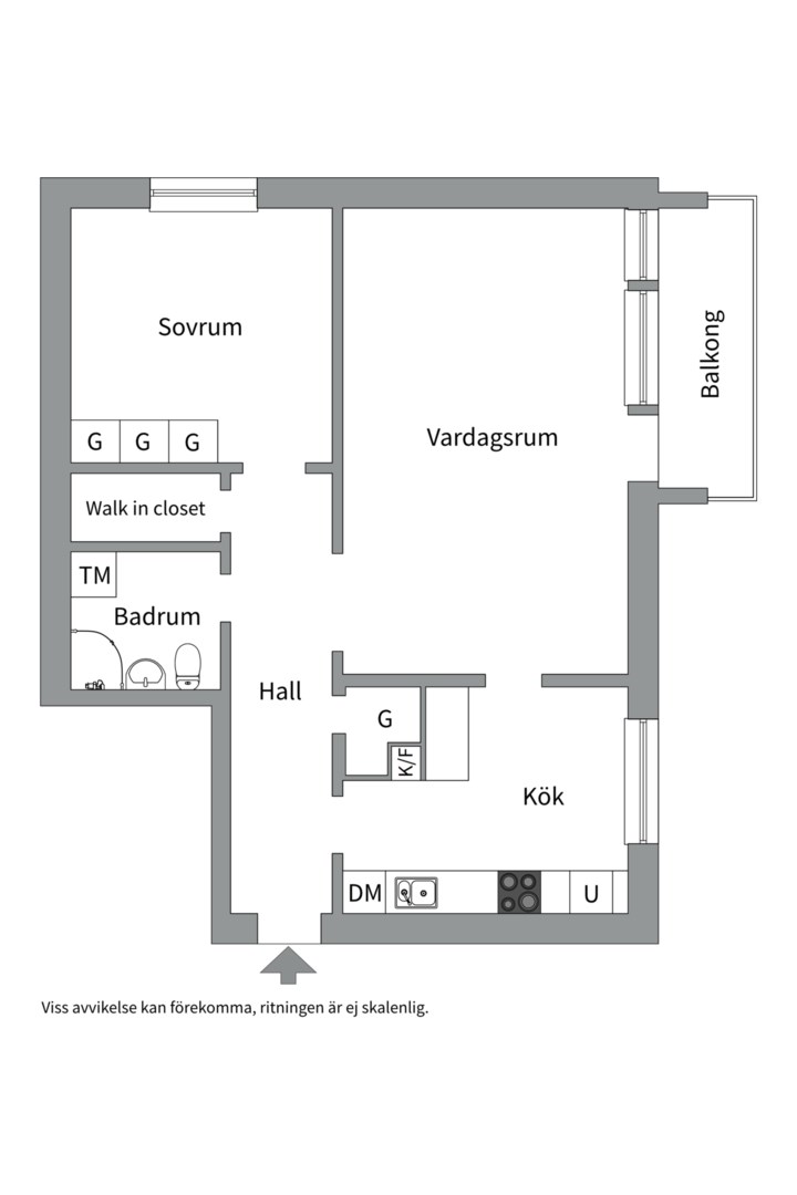 Planlösning från Höjdvägen 3D, Kommande i Eknäs, Nacka