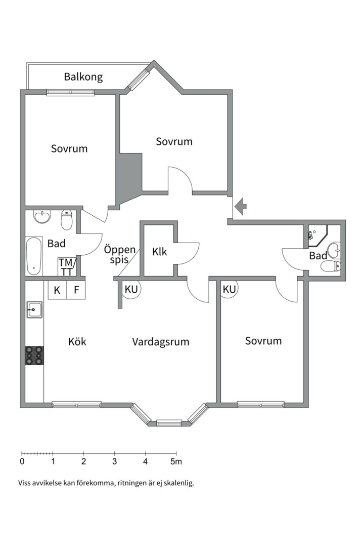 Bostadsbild från Västmannagatan 95, Såld i Vasastan, Stockholm