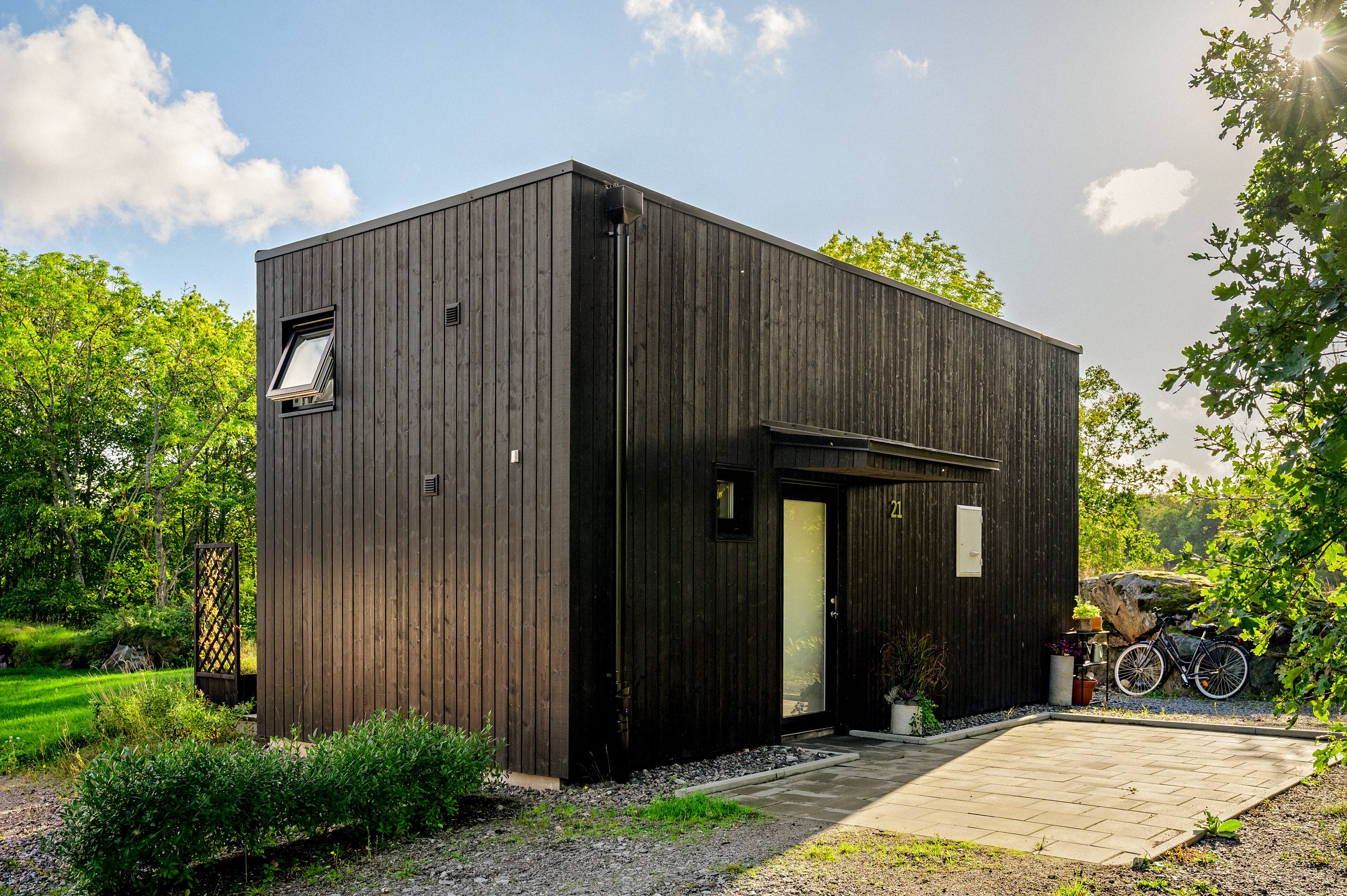 Bostadsbild från Paul Myréns väg 21, Kommande i Aspvik, Värmdö