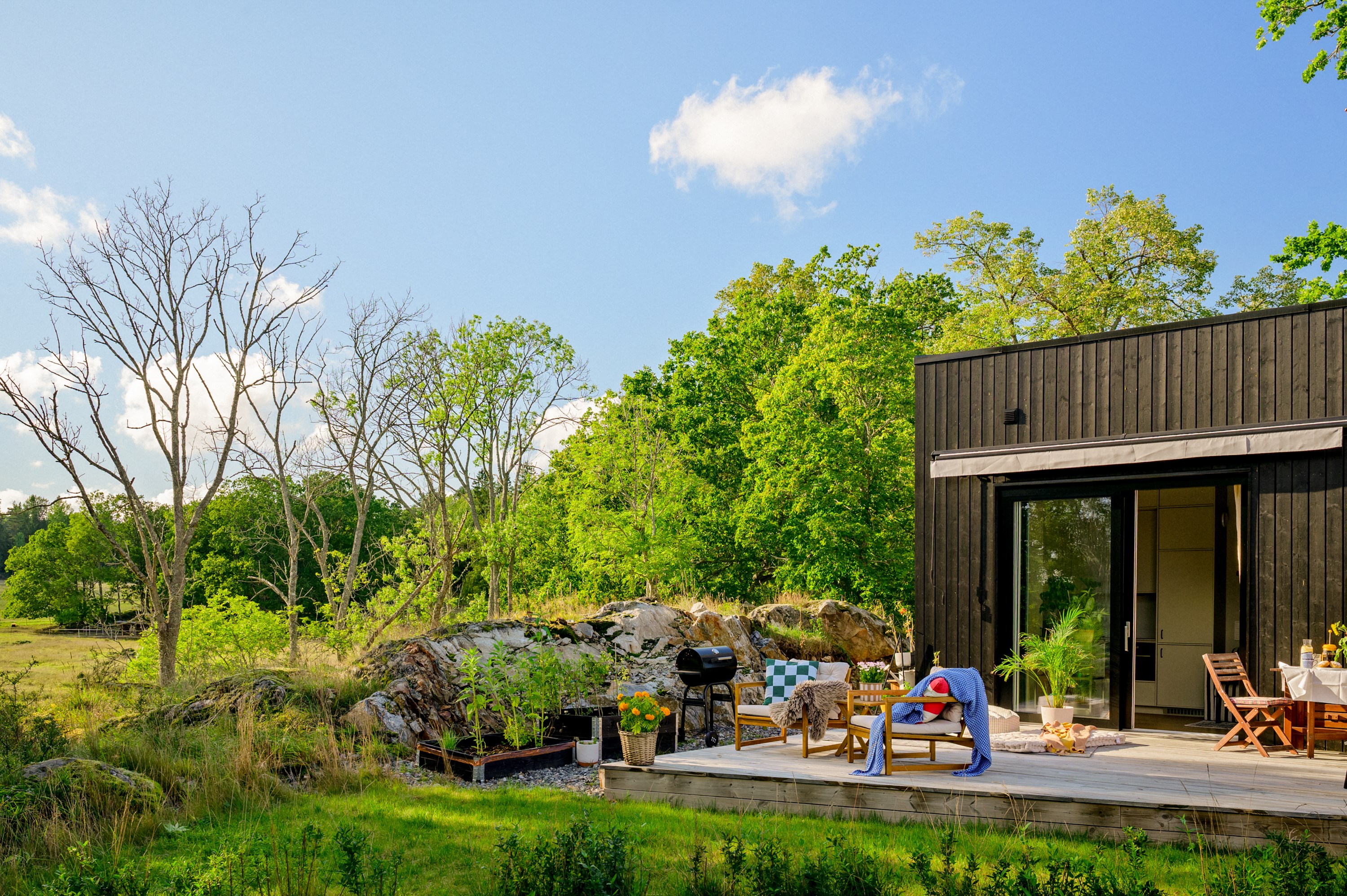 Bostadsbild från Paul Myréns väg 21, Kommande i Aspvik, Värmdö