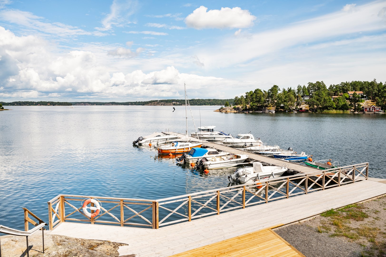 Bostadsbild från Paul Myréns väg 21, Kommande i Aspvik, Värmdö