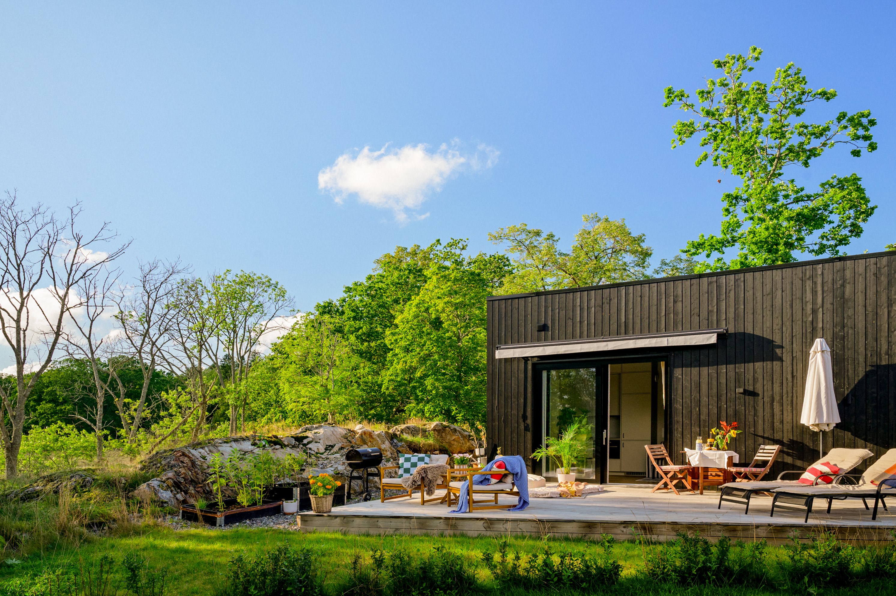 Bostadsbild från Paul Myréns väg 21, Kommande i Aspvik, Värmdö