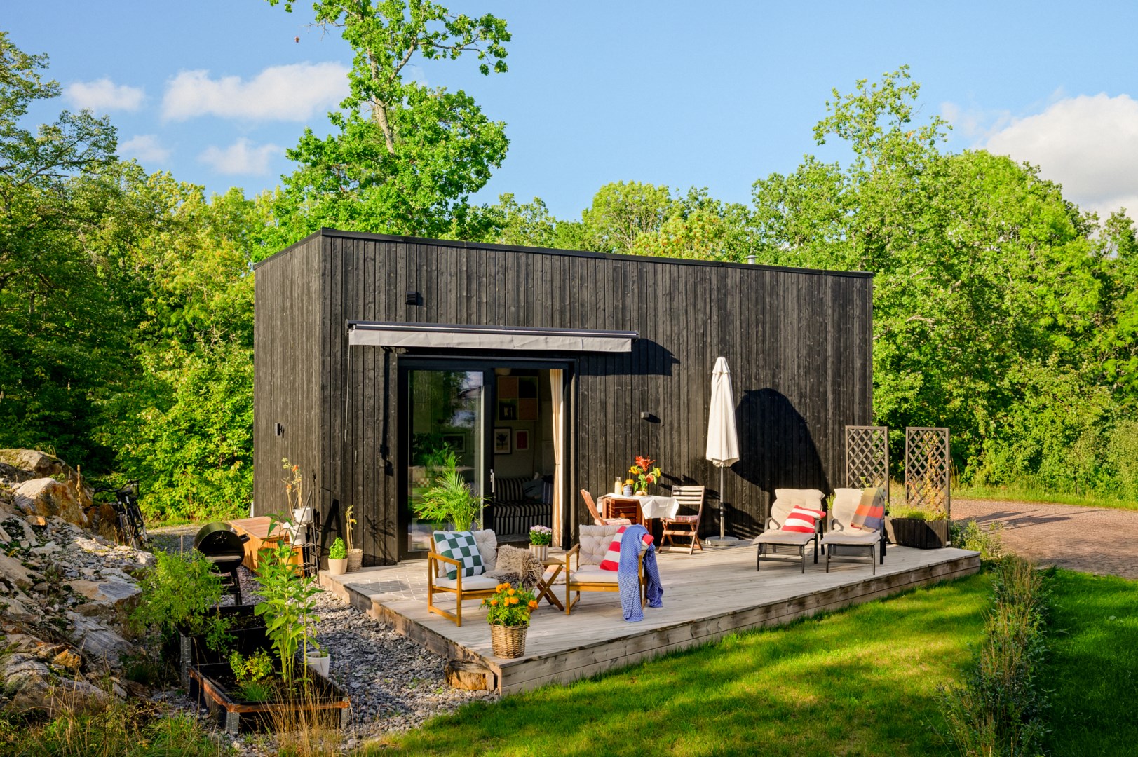 Bostadsbild från Paul Myréns väg 21, Kommande i Aspvik, Värmdö