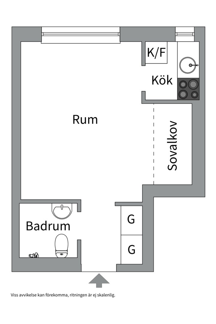 Planlösning från Rålambsvägen 50, Kommande i Kungsholmen - Fredhäll, Stockholm