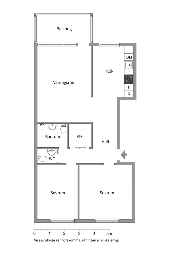 Bostadsbild från Polstjärnegatan 35, Såld i Vetterstorp, Västerås