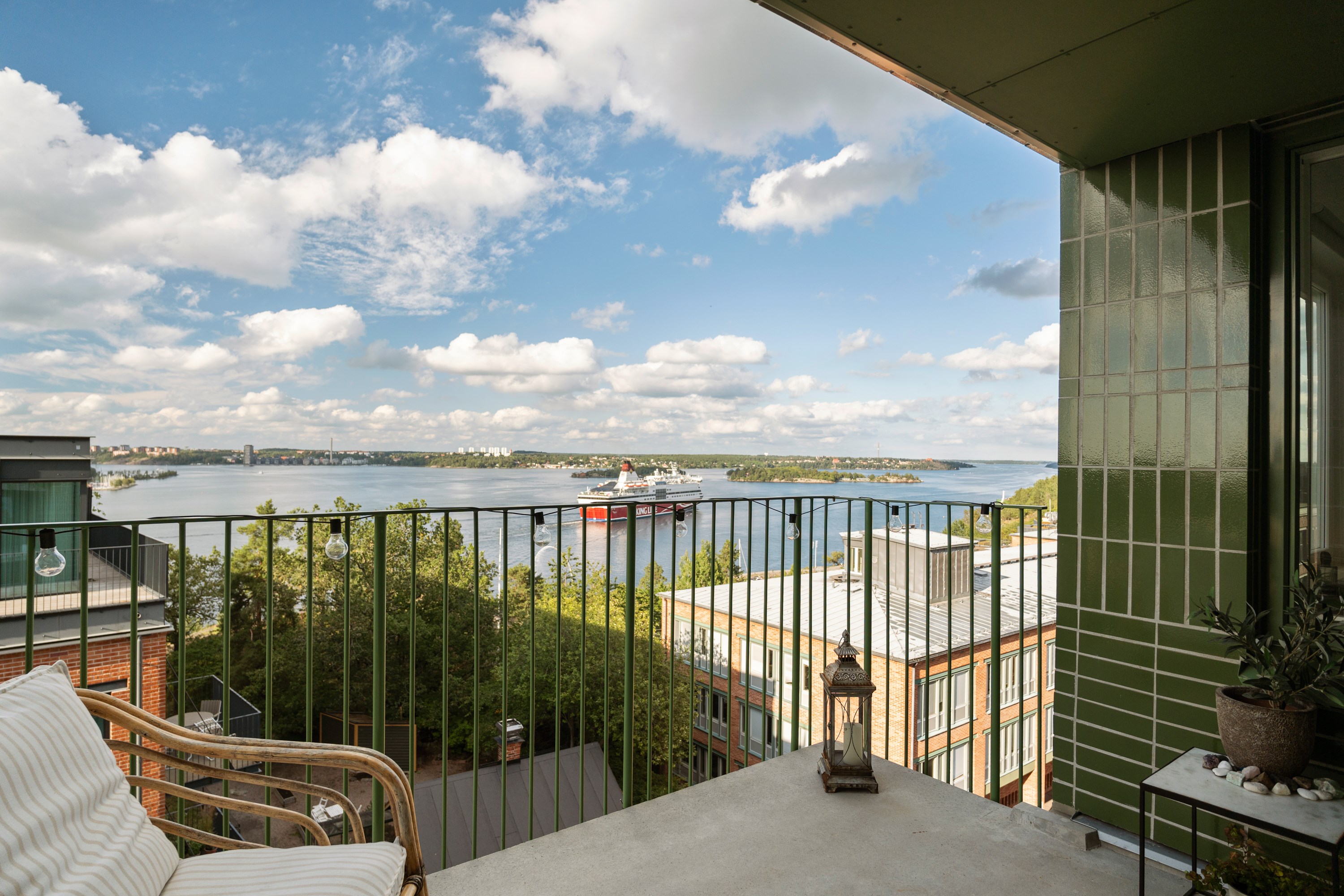 Bostadsbild från Fabrikörvägen 11, Kommande i Nacka Strand, Nacka