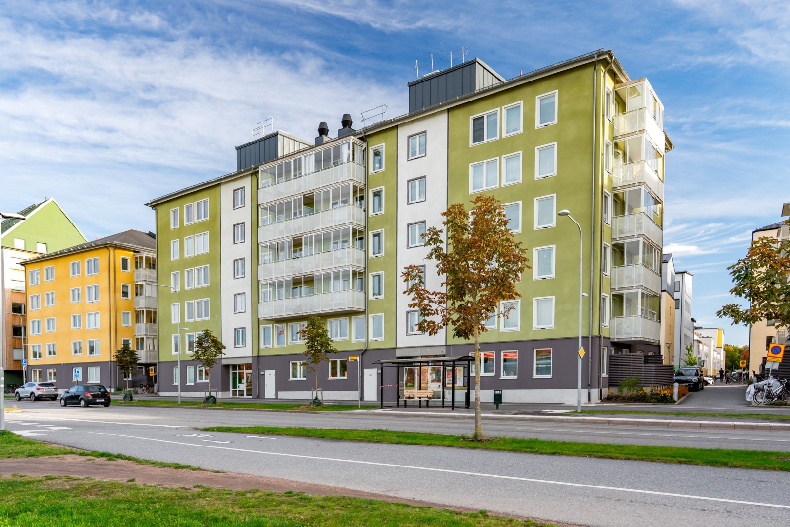 Bostadsbild från Kantorsgatan 5, Kommande i Kapellgärdet, Uppsala