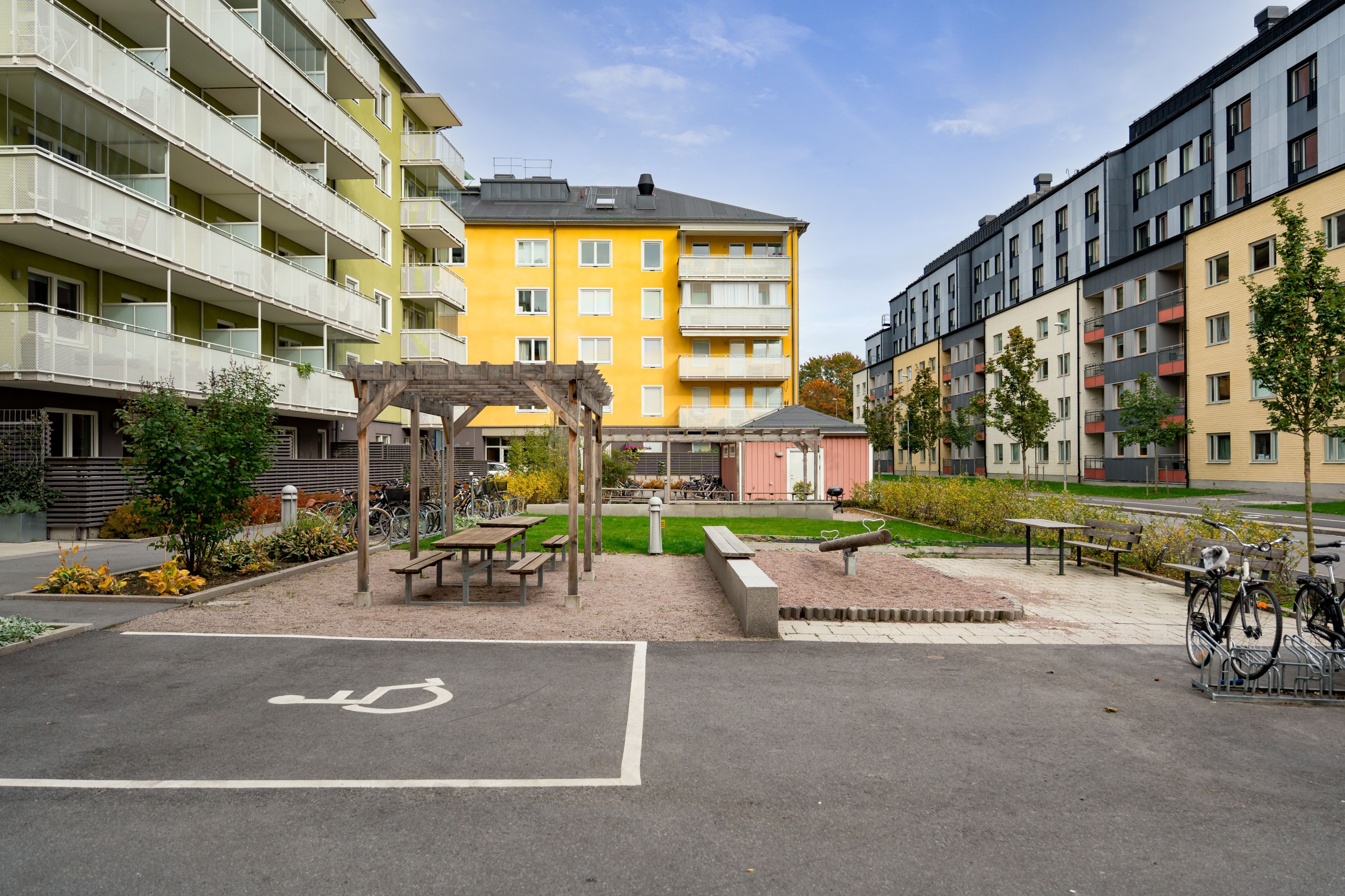 Bostadsbild från Kantorsgatan 5, Kommande i Kapellgärdet, Uppsala