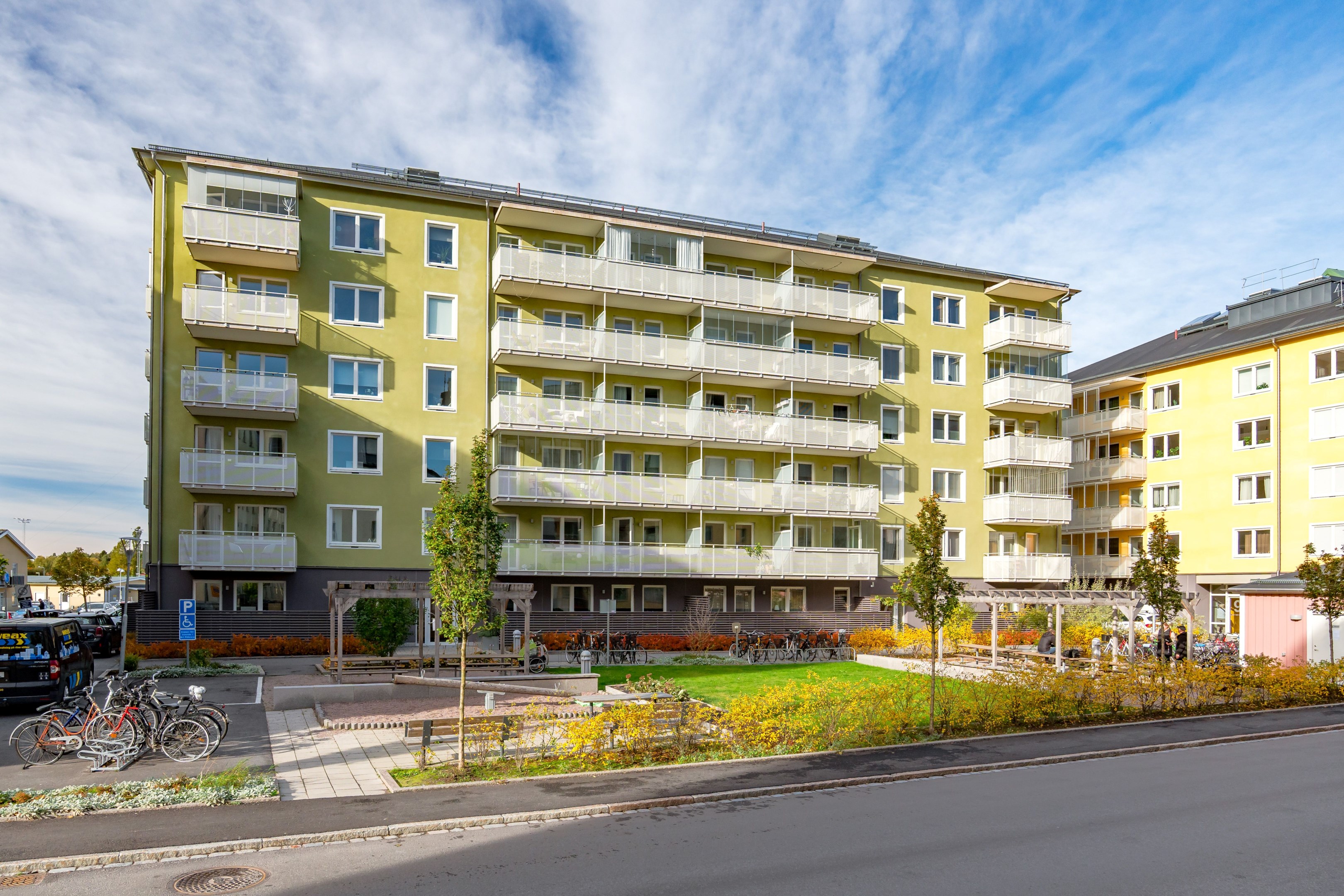 Bostadsbild från Kantorsgatan 5, Kommande i Kapellgärdet, Uppsala