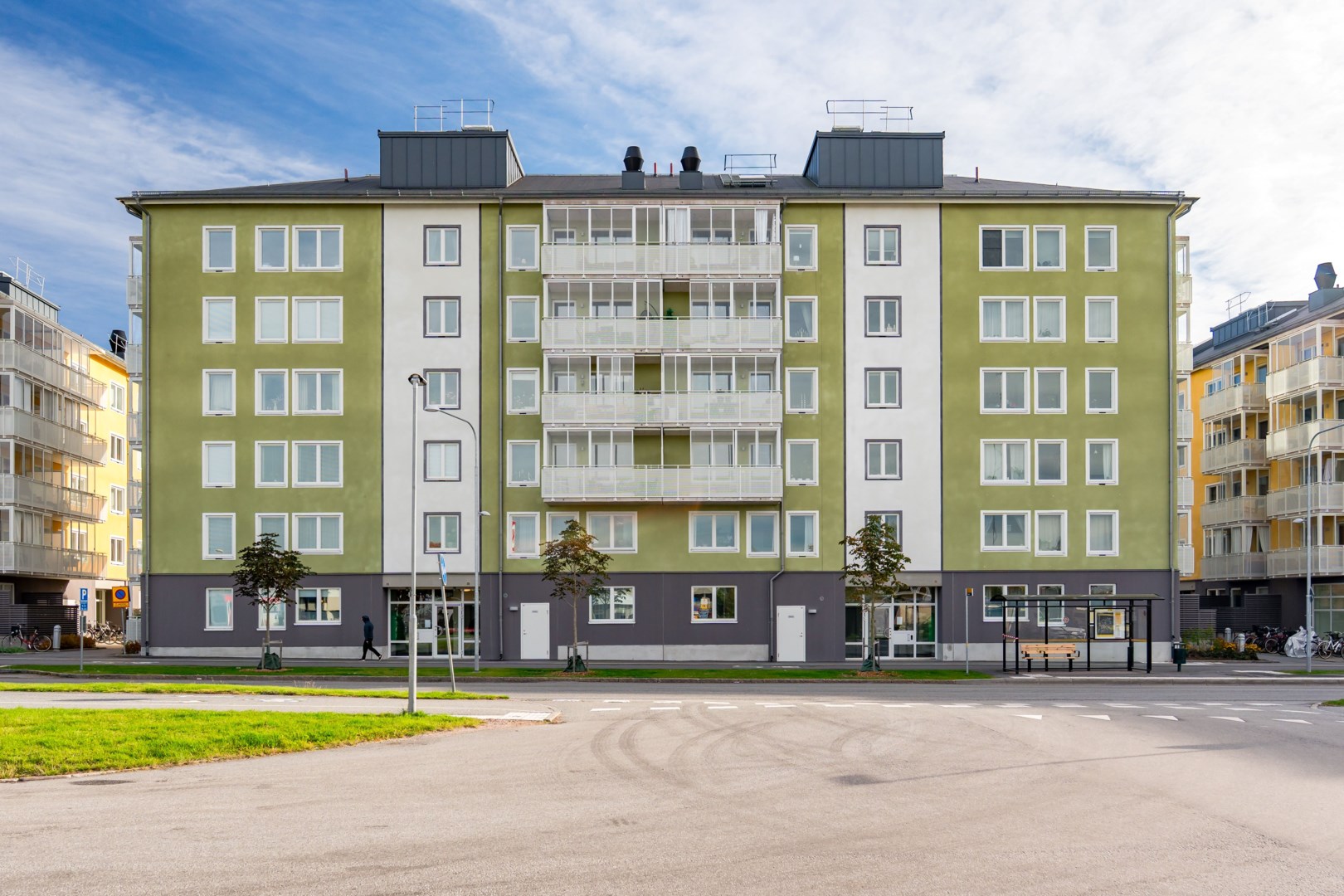 Bostadsbild från Kantorsgatan 5, Kommande i Kapellgärdet, Uppsala