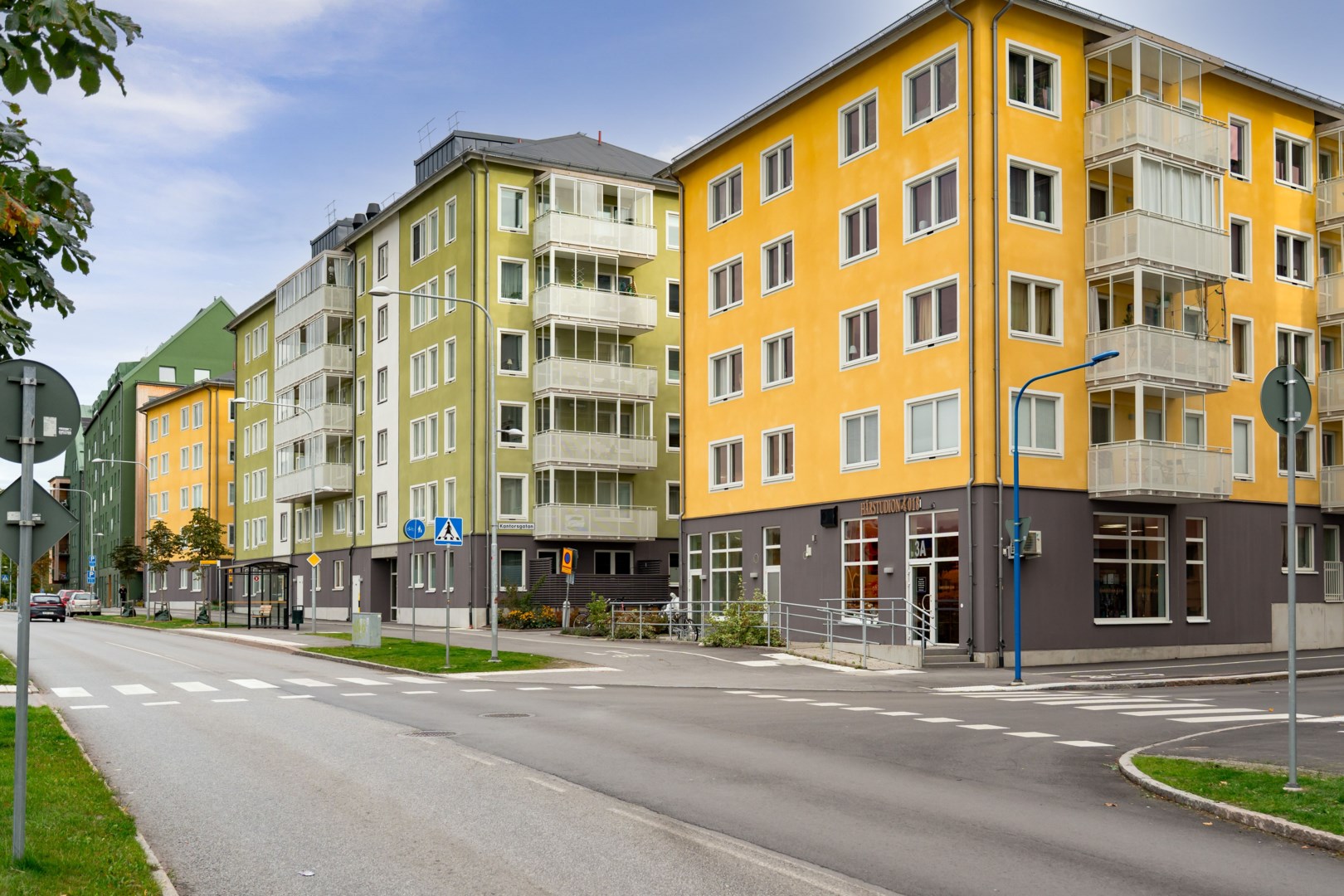 Bostadsbild från Kantorsgatan 5, Kommande i Kapellgärdet, Uppsala