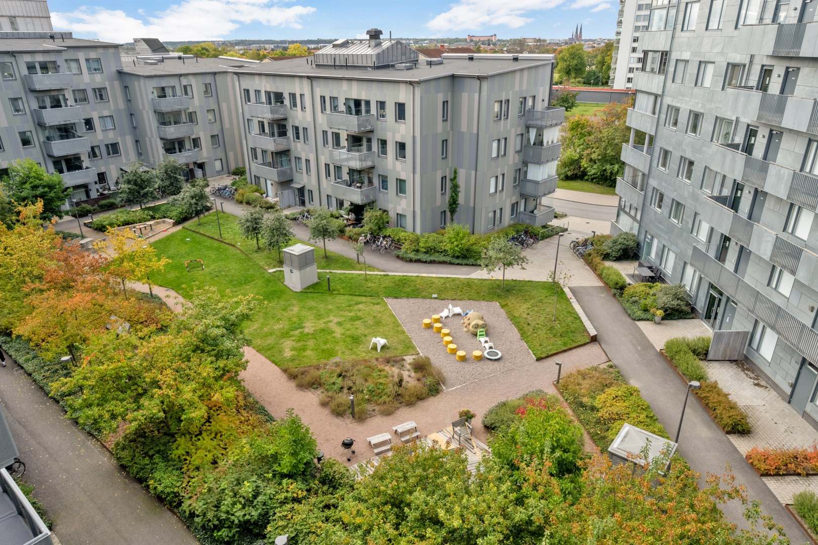 Bostadsbild från Fyrislundsgatan 21A, Kommande i Salabacke, Uppsala