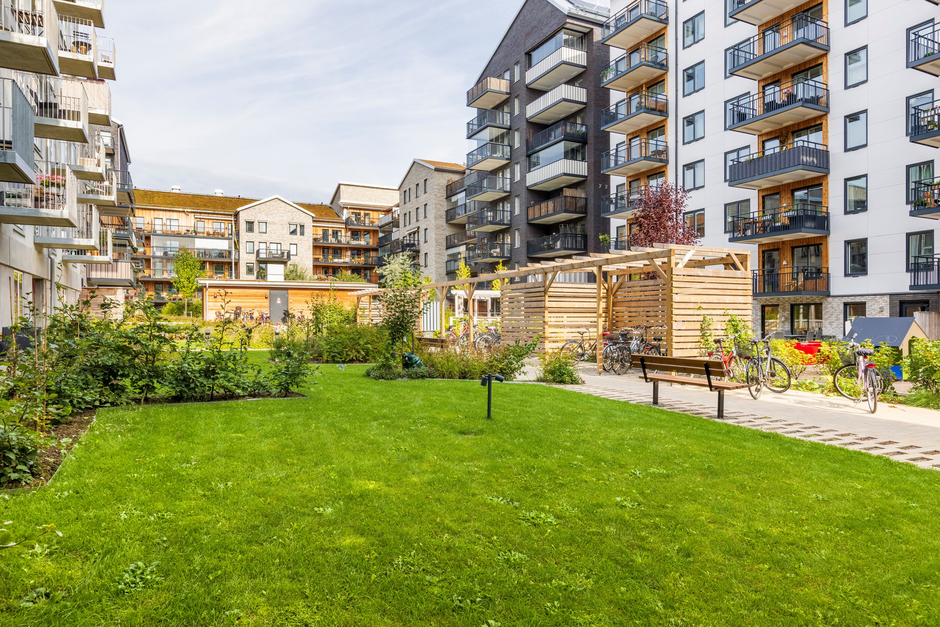 Bostadsbild från Betty Petterssons gata 9, Kommande i Rosendal, Uppsala