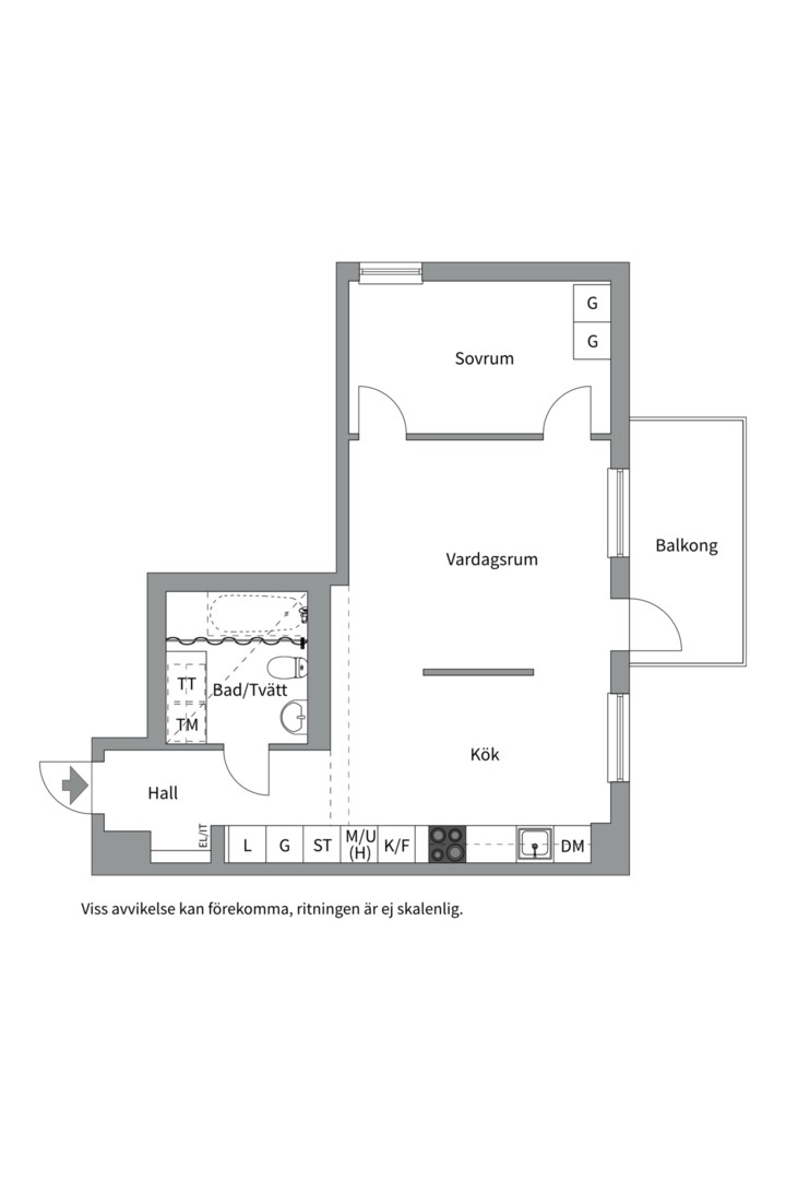 Planlösning från Tollare Ängsväg 26, Kommande i Tollare, Nacka