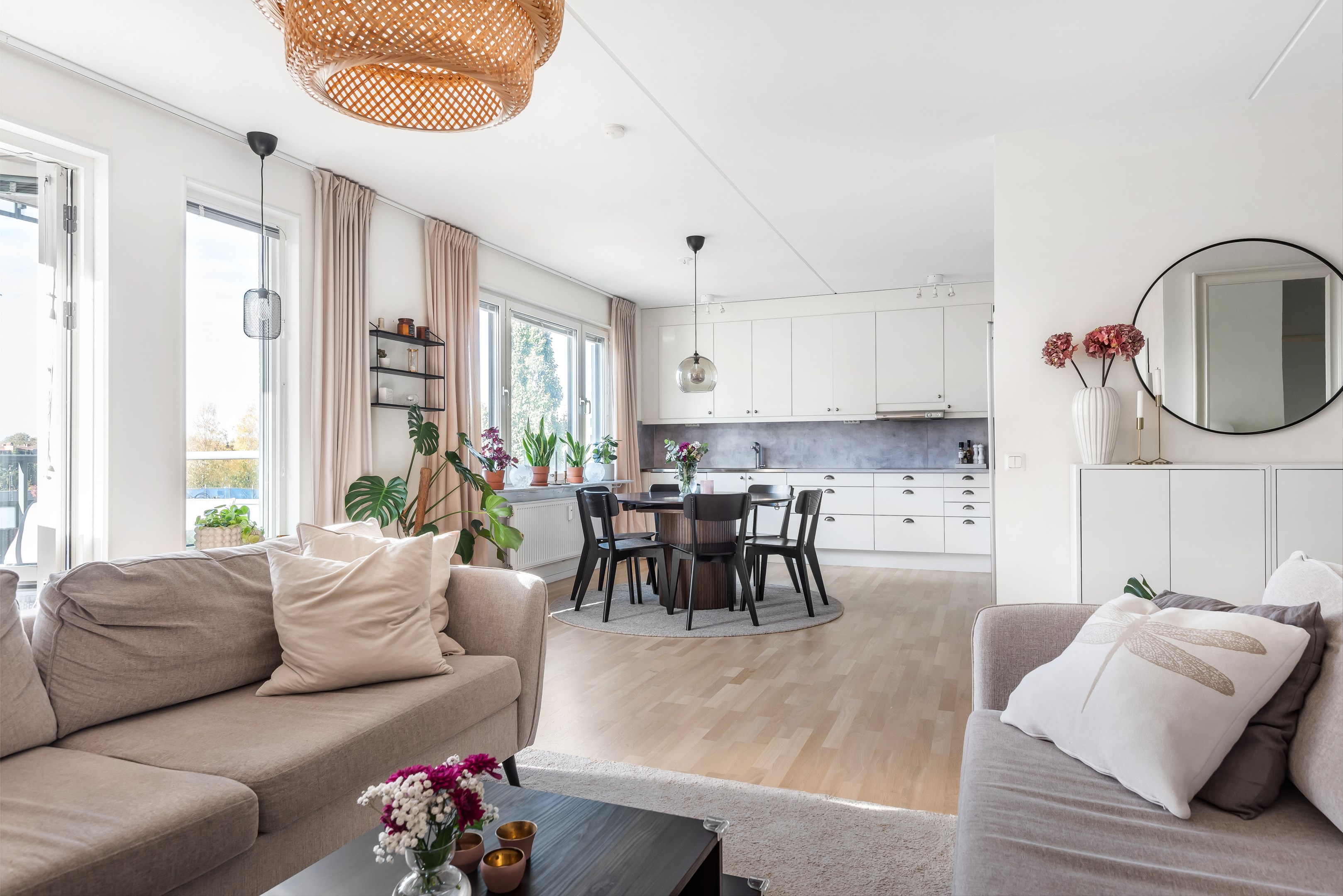 Bostadsbild från Portalgatan 53, Kommande i Kapellgärdet, Uppsala