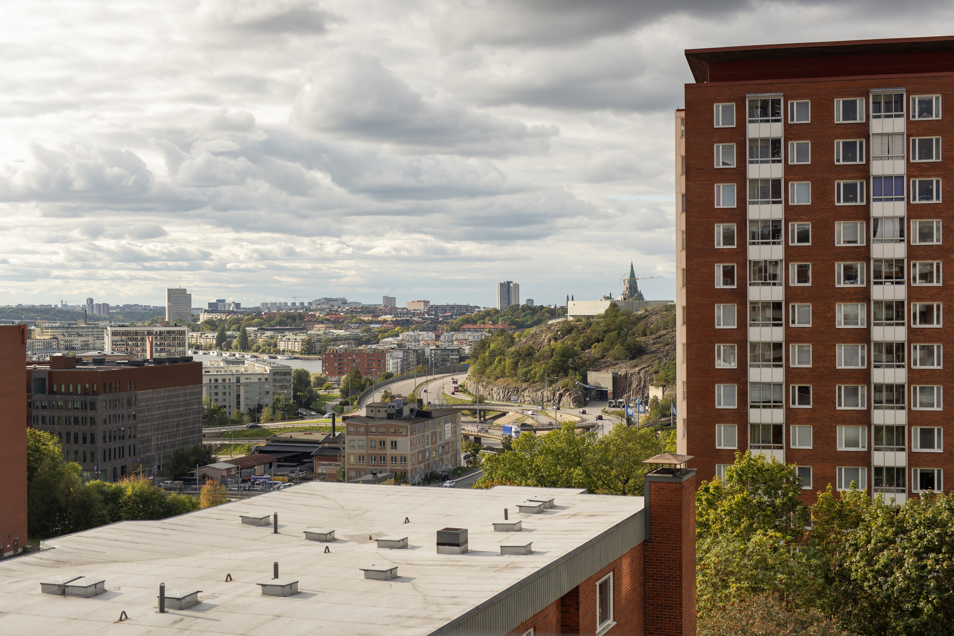 Bostadsbild från Alphyddevägen 47, Kommande i Alphyddan, Nacka