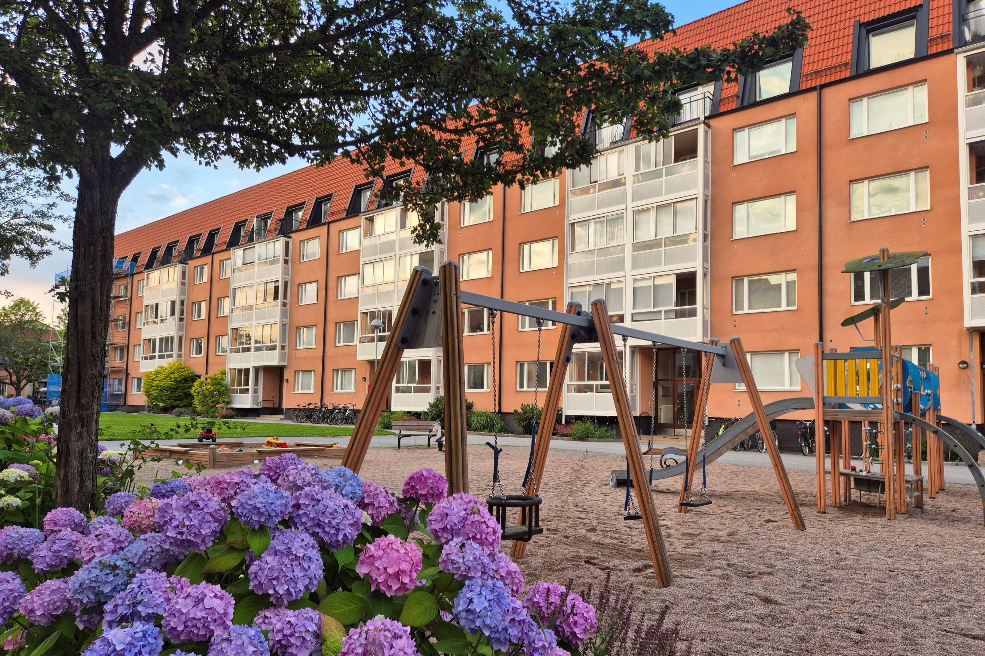 Bostadsbild från Gröna gatan 27B, Kommande i Salabacke, Uppsala