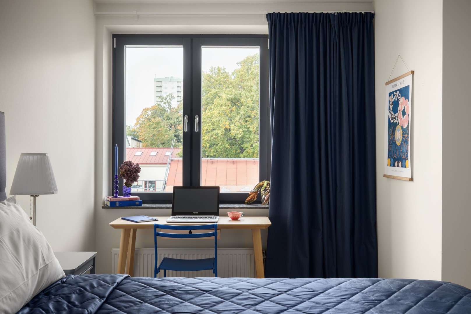 Bostadsbild från Winborgs Väg 21, Kommande i Järla sjö, Nacka