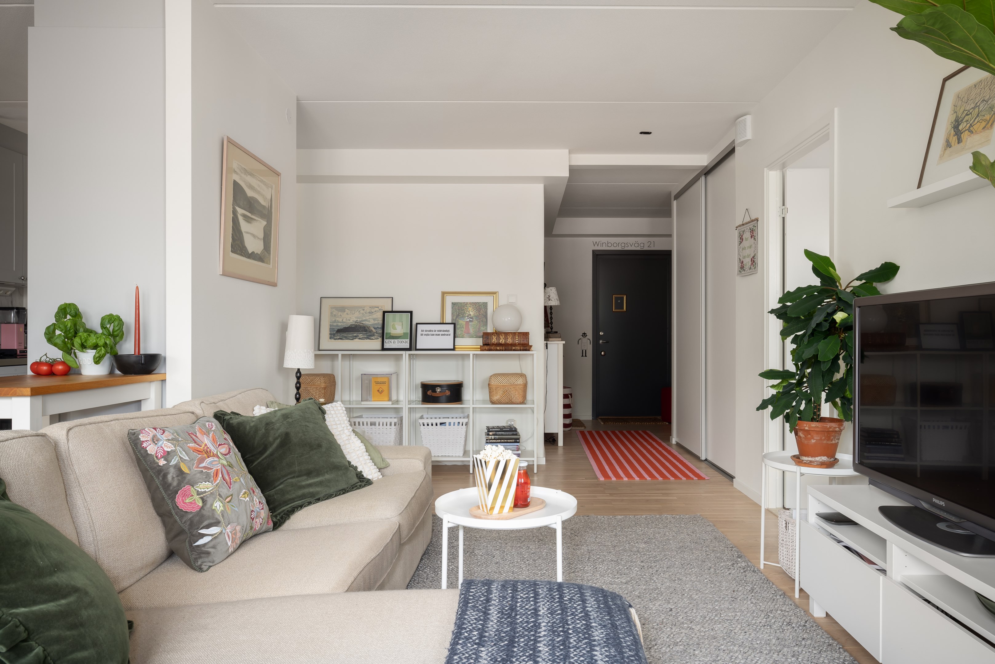 Bostadsbild från Winborgs Väg 21, Till salu i Järla sjö, Nacka