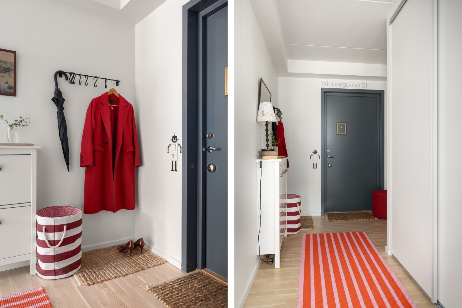 Bostadsbild från Winborgs Väg 21, Kommande i Järla sjö, Nacka