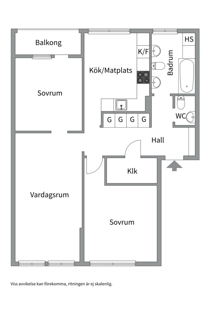 Planlösning från Henriksdalsringen 37, Såld i Henriksdalsberget, Nacka