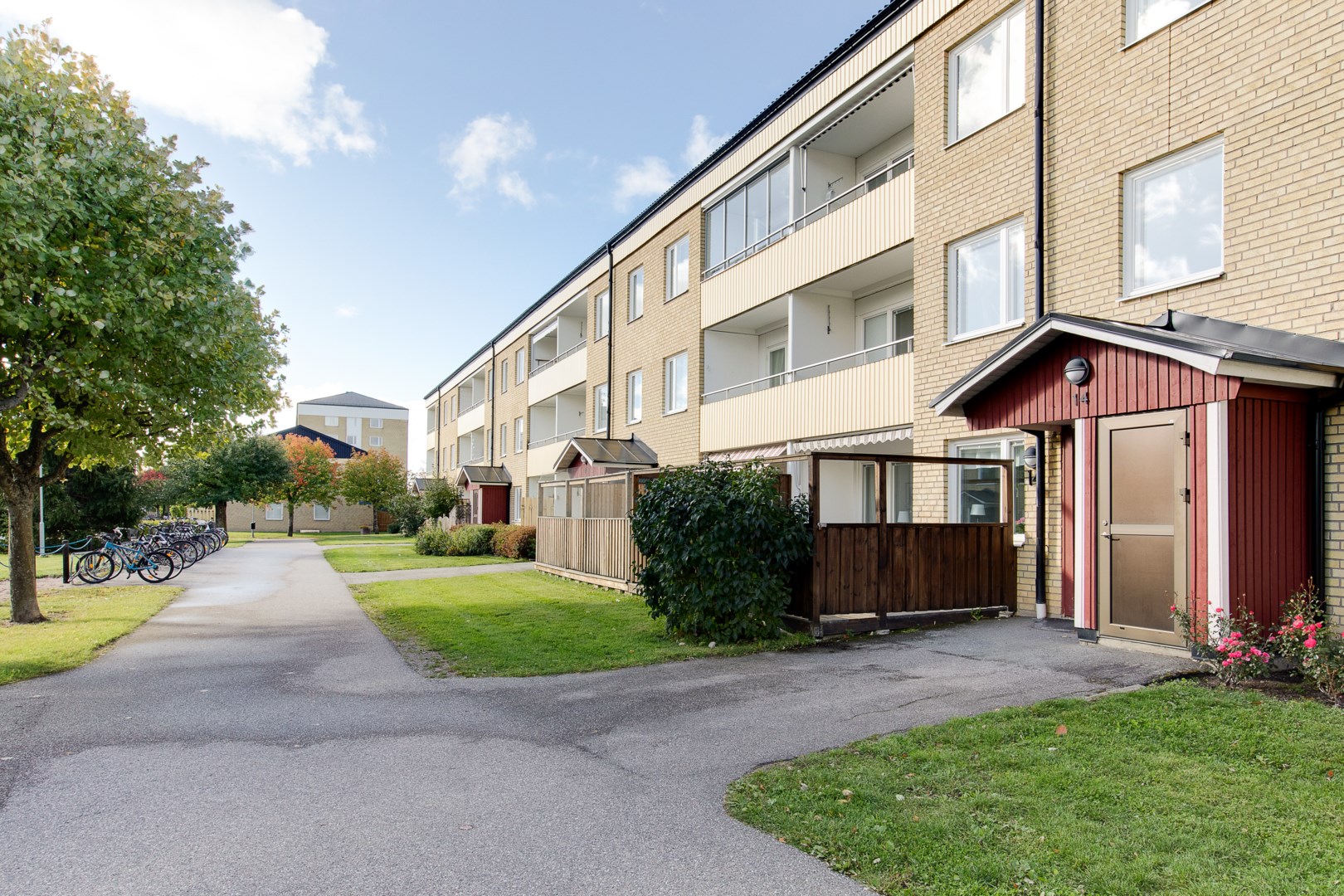 Bostadsbild från Wivalliusgatan 13, Kommande i Nyby, Uppsala