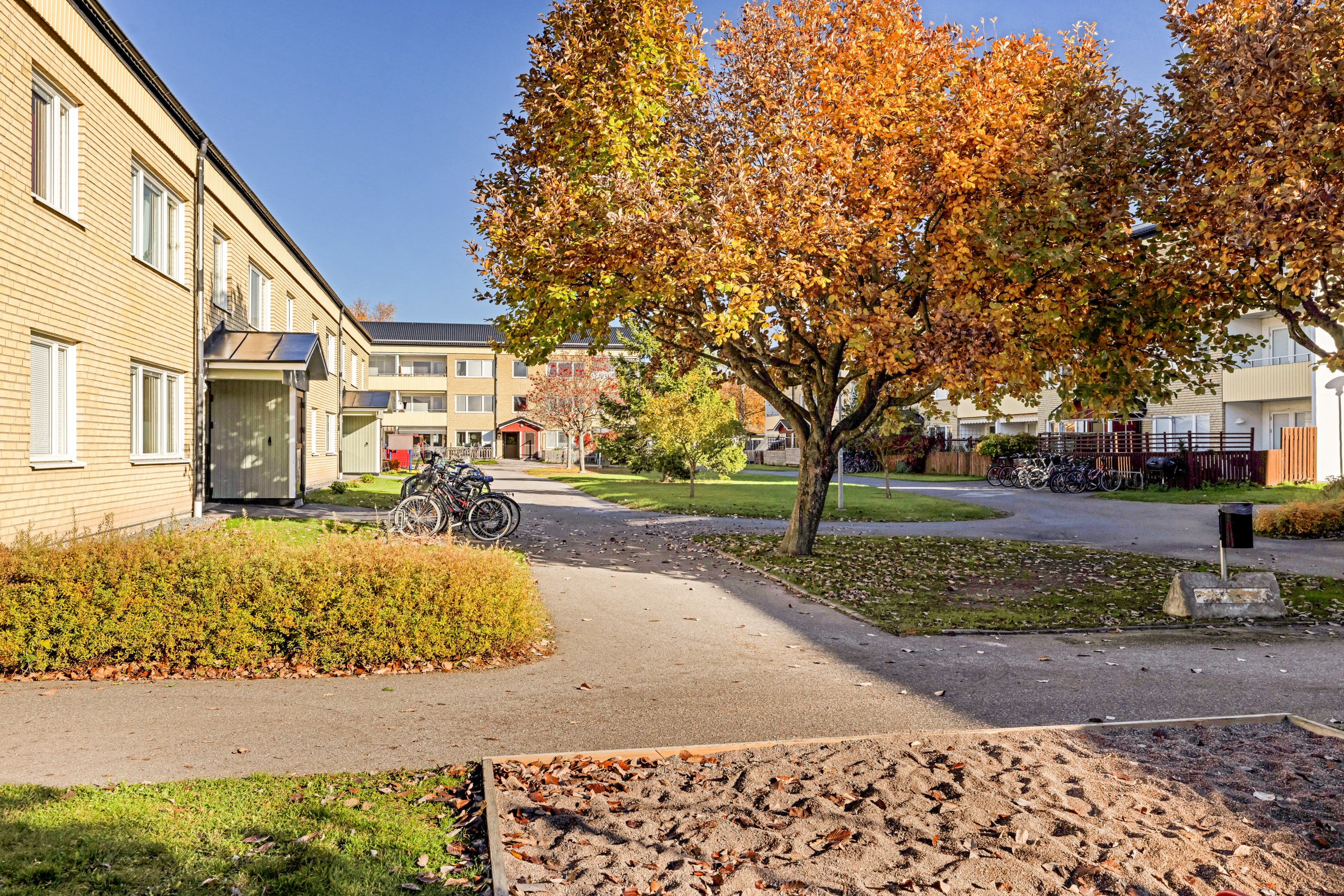 Bostadsbild från Wivalliusgatan 13, Kommande i Nyby, Uppsala