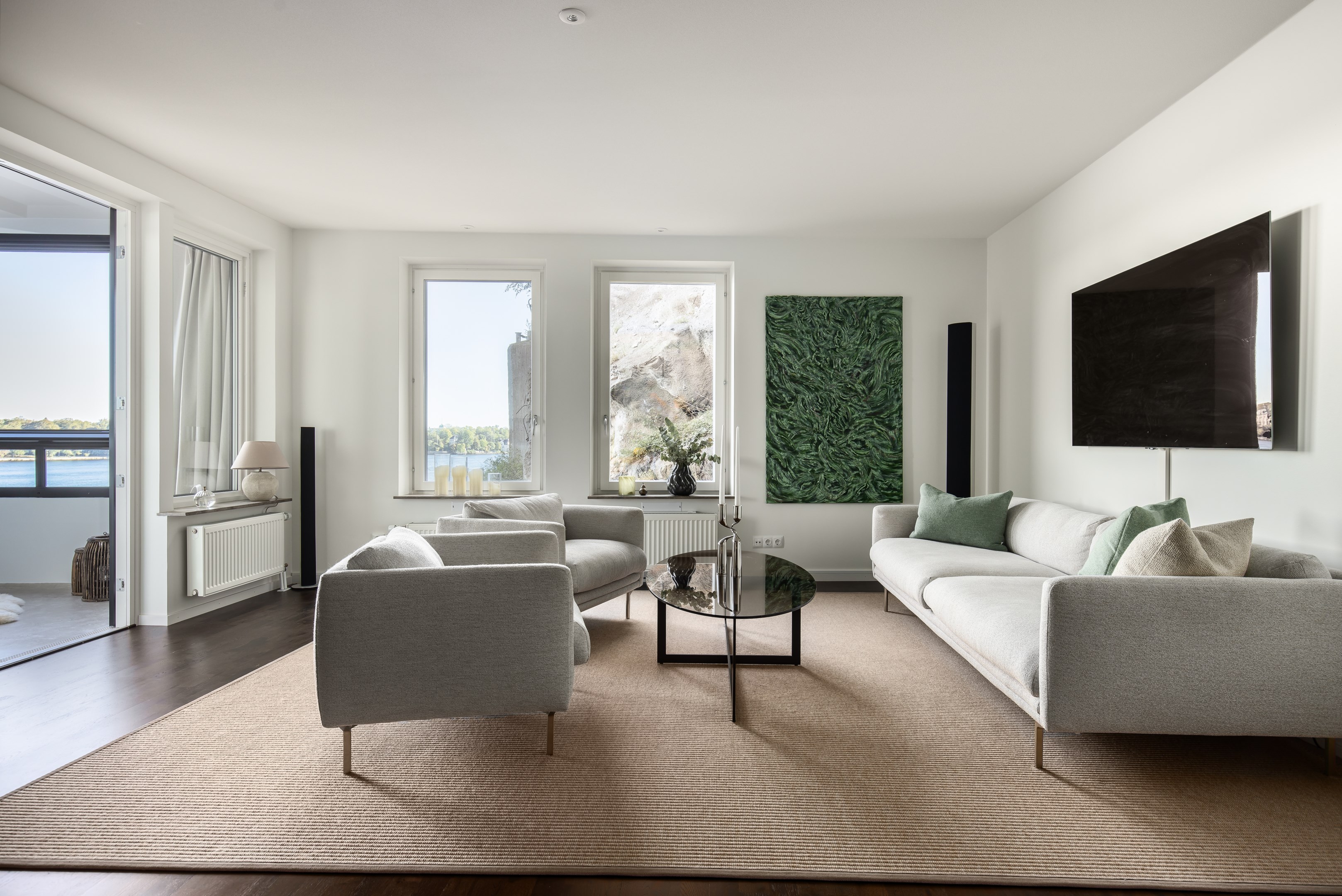 Bostadsbild från Mjölnarvägen 10 A, Kommande i Kvarnholmen, Nacka