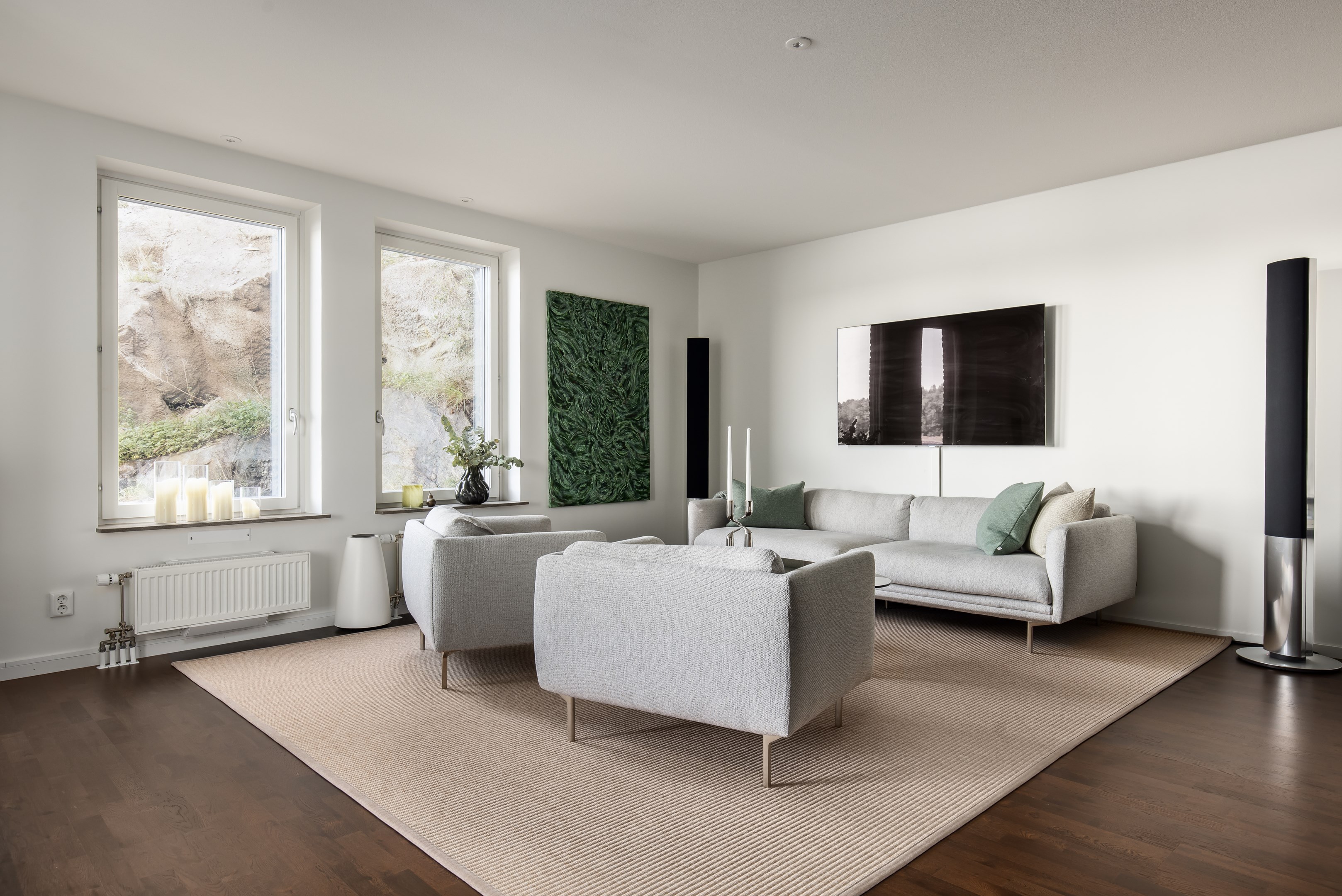 Bostadsbild från Mjölnarvägen 10 A, Kommande i Kvarnholmen, Nacka