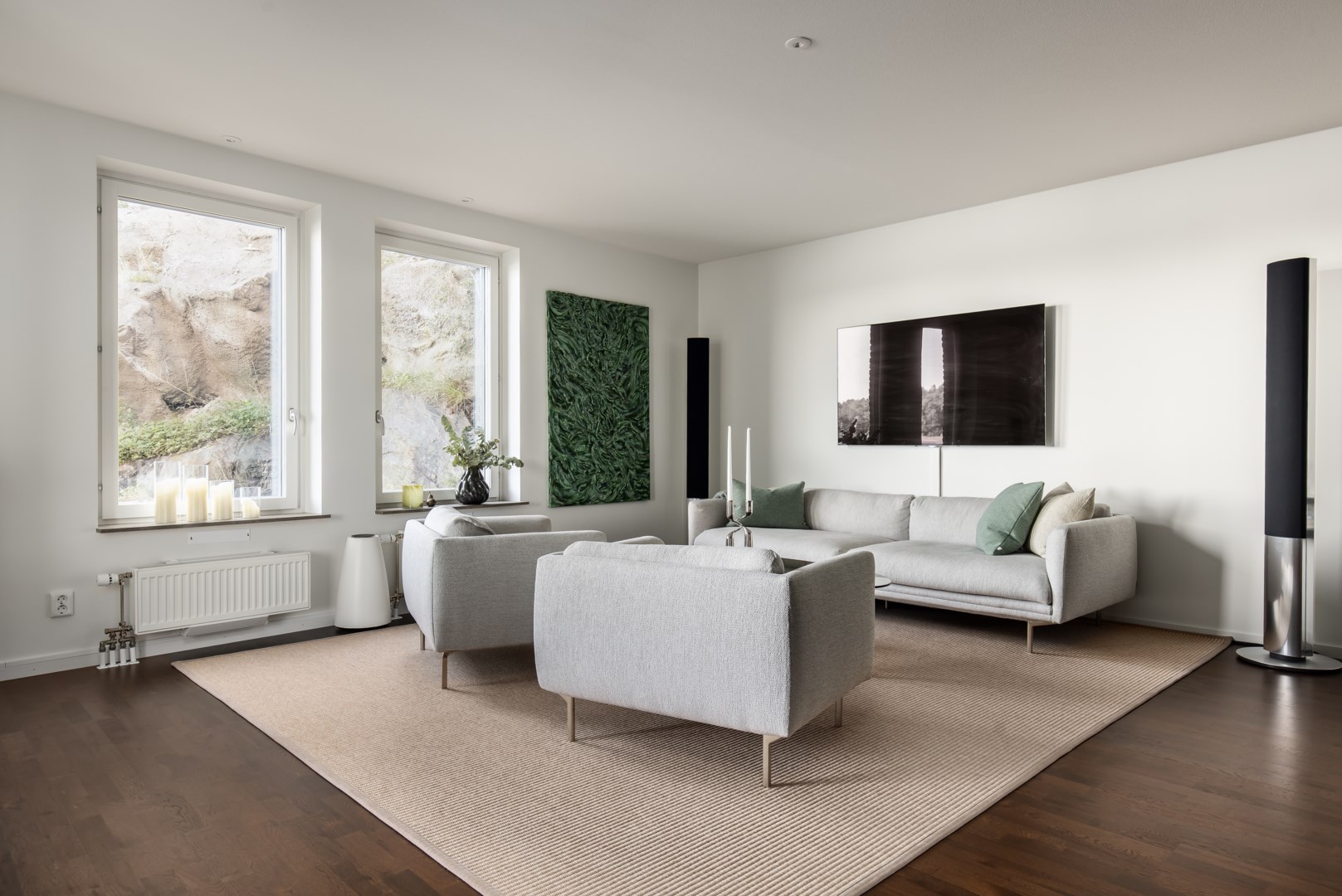 Bostadsbild från Mjölnarvägen 10 A, Kommande i Kvarnholmen, Nacka