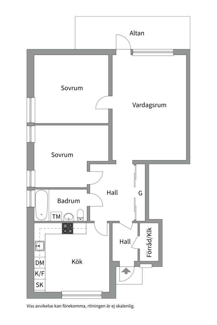 Planlösning från Vangsbyvägen 70, Snart till salu i Vänge, Uppsala