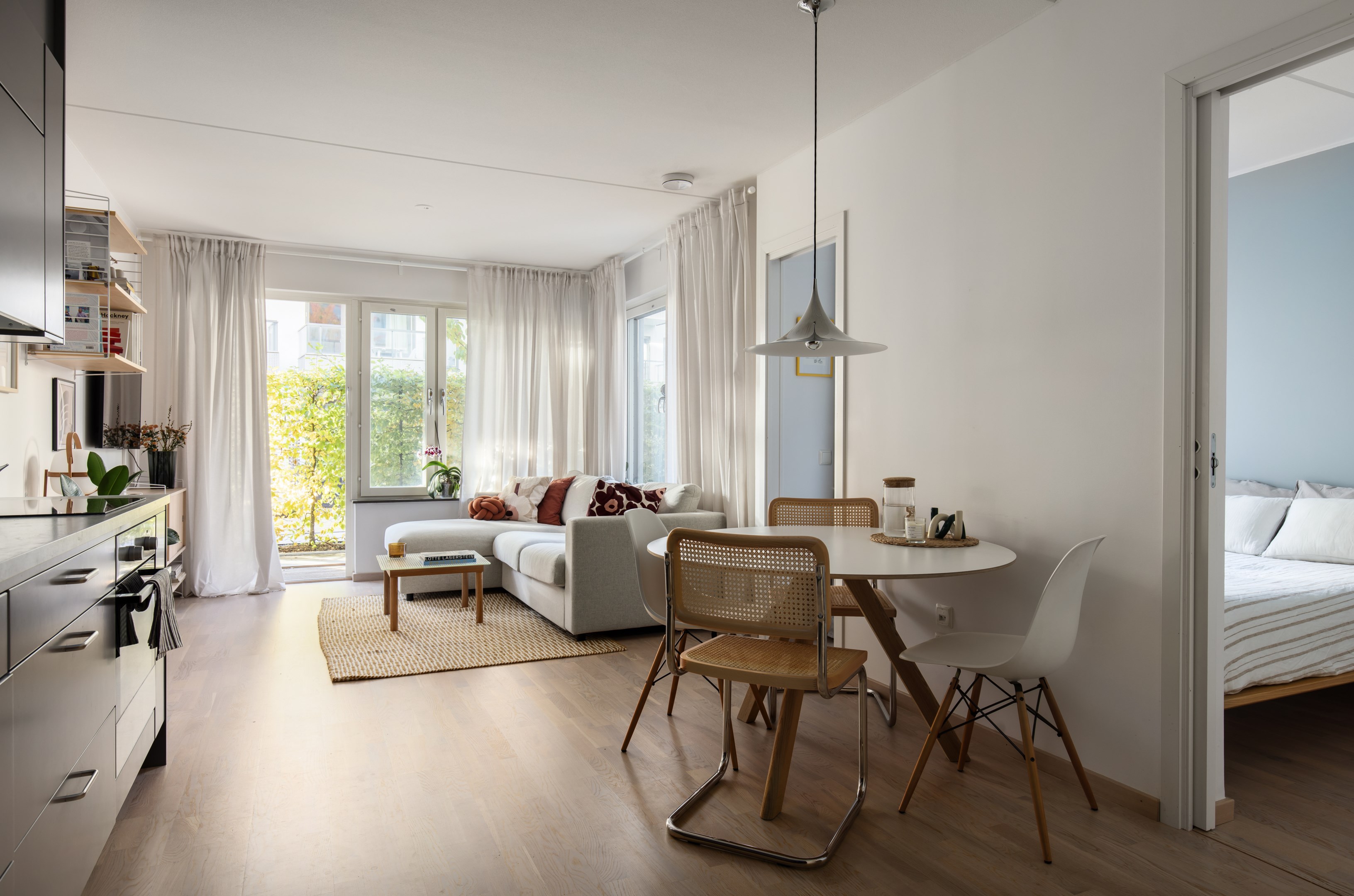 Bostadsbild från Hållövägen 5, Kommande i Enskededalen, Stockholm