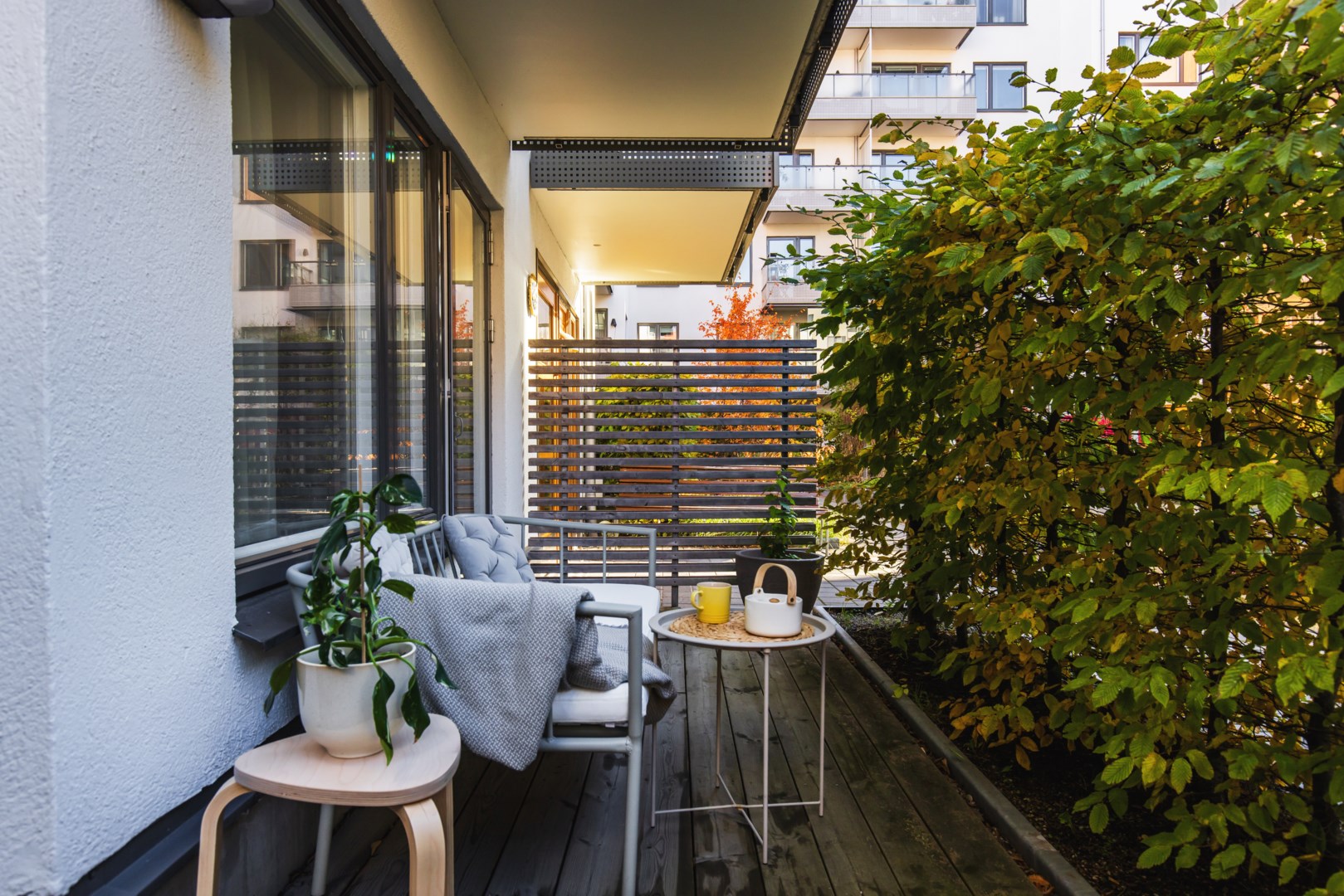 Bostadsbild från Hållövägen 5, Kommande i Enskededalen, Stockholm