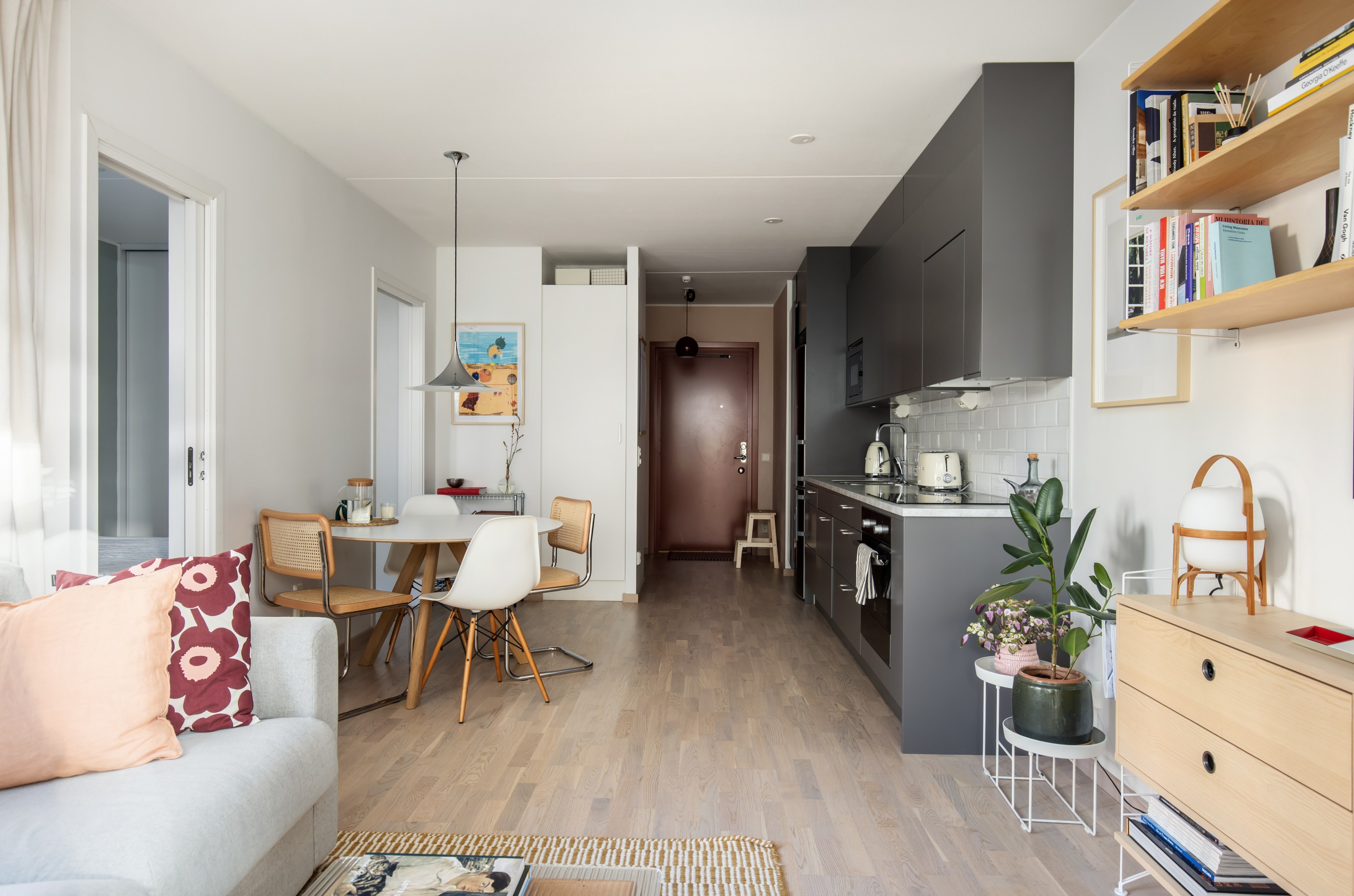 Bostadsbild från Hållövägen 5, Kommande i Enskededalen, Stockholm