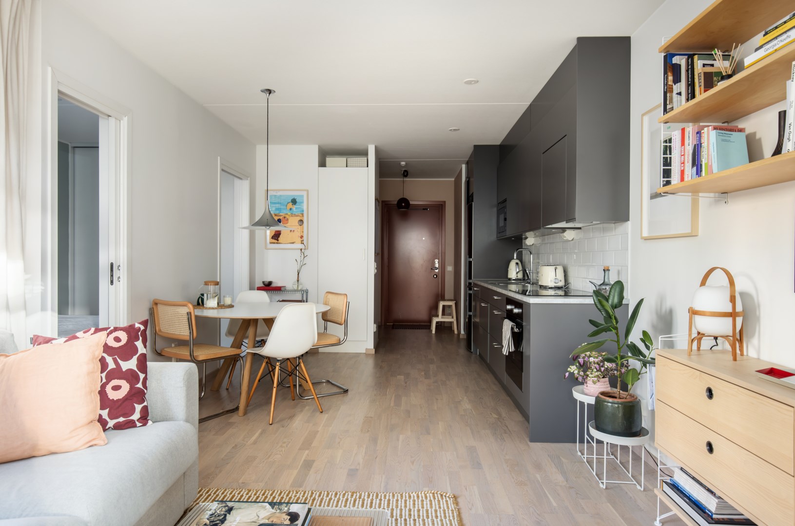 Bostadsbild från Hållövägen 5, Kommande i Enskededalen, Stockholm