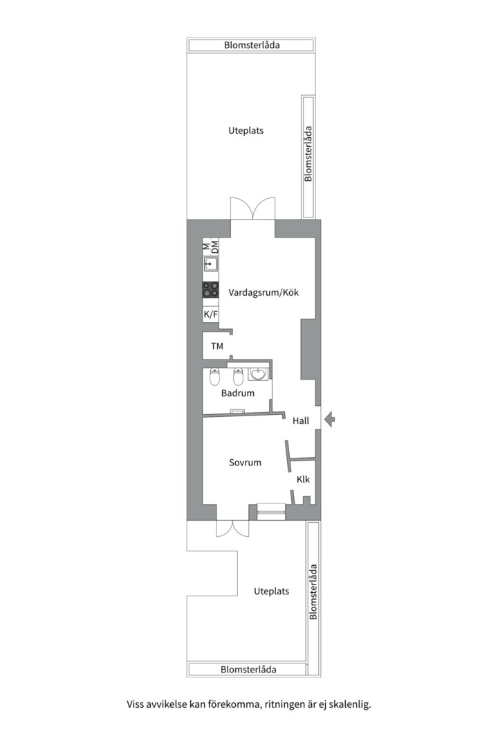 Planlösning från Arbetargatan 33E, Till salu i Kungsholmen, Stockholm
