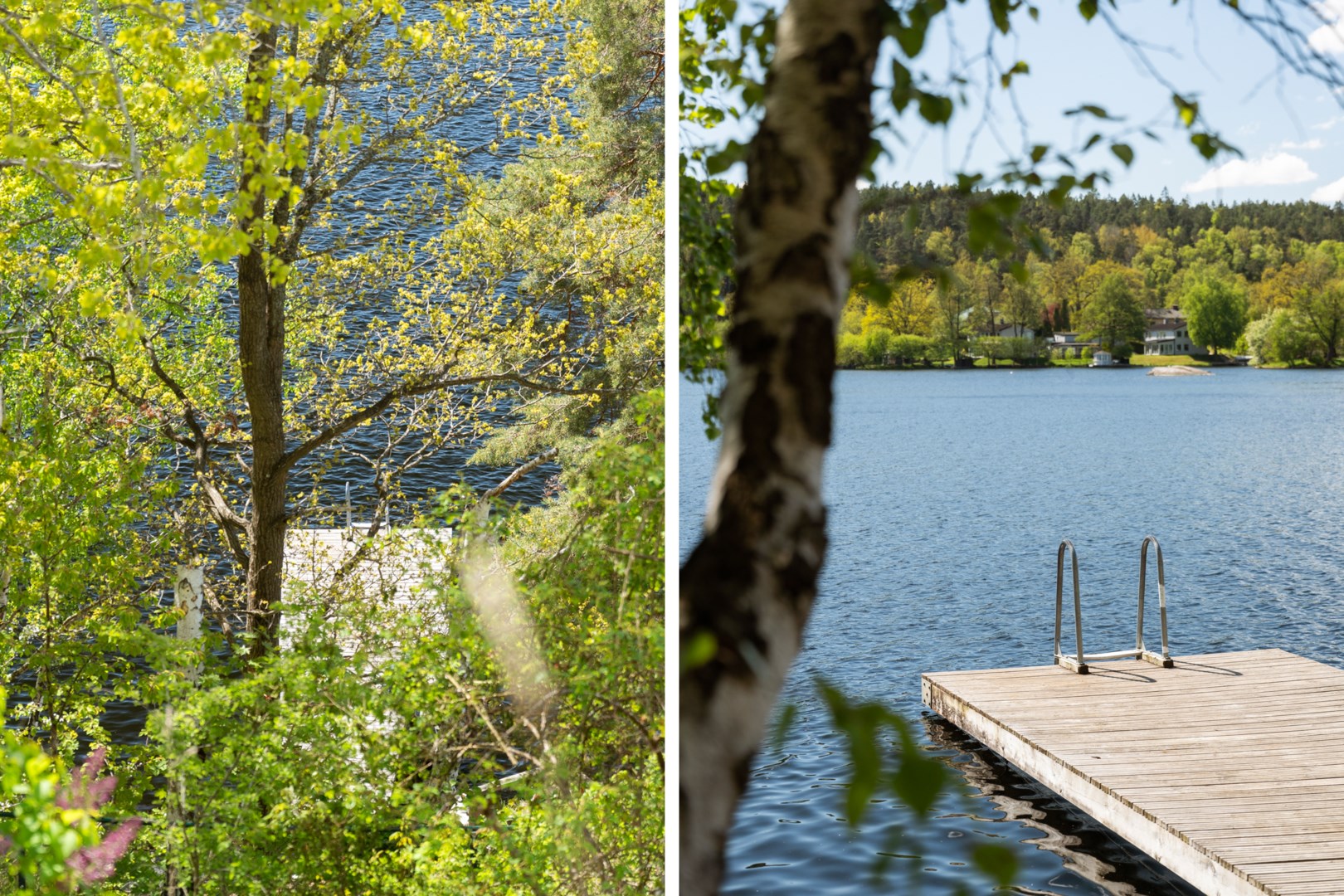 Bostadsbild från Buddes gränd 10, Kommande i Järla sjö, Nacka