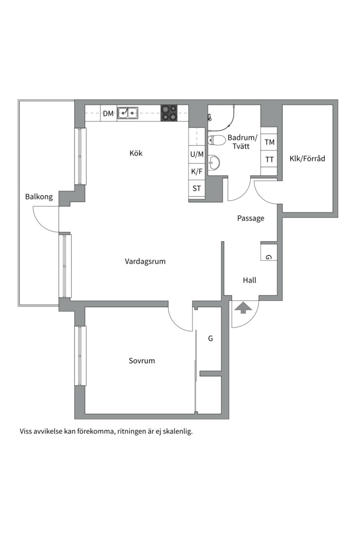 Planlösning från Tollareslingan 10, 3 tr, Kommande i Tollare, Nacka