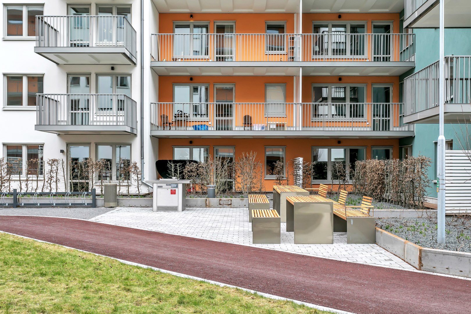 Bostadsbild från Orgelgatan 16, Kommande i Kapellgärdet, Uppsala