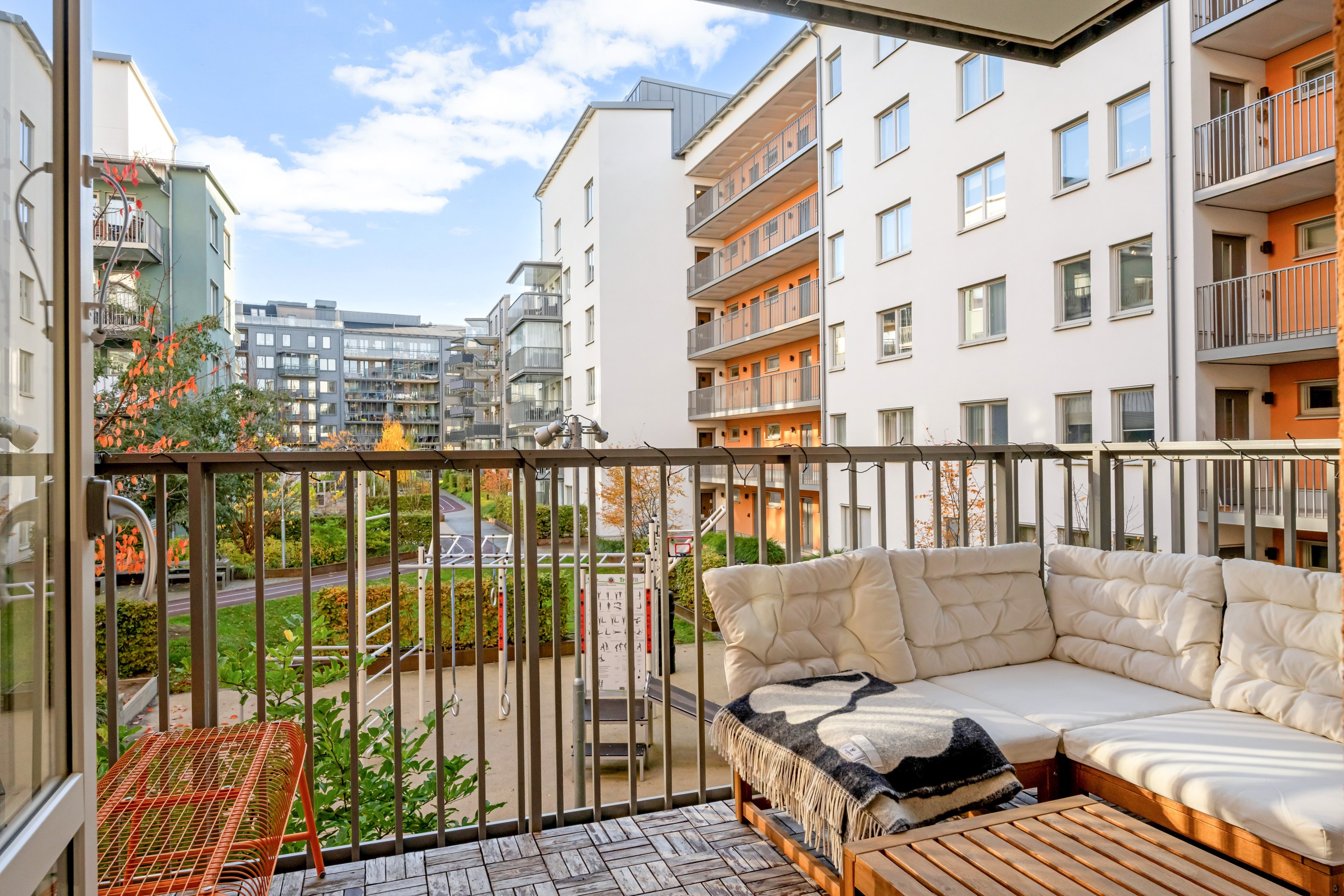 Bostadsbild från Orgelgatan 16, Kommande i Kapellgärdet, Uppsala